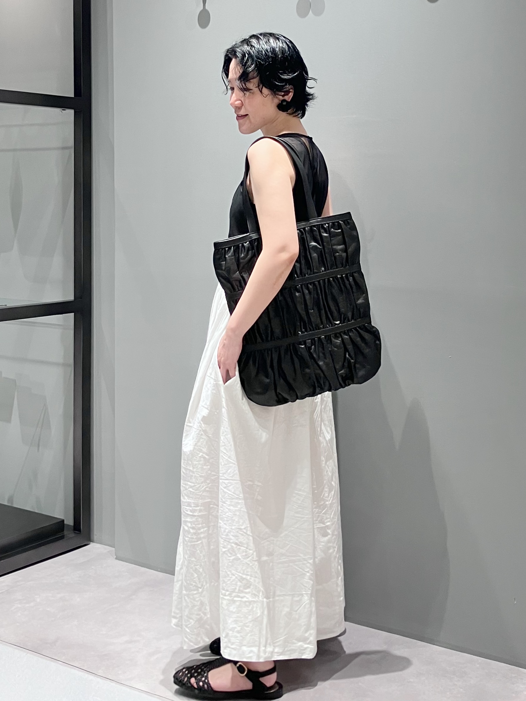 Cさんの「HIROKO HAYASHI｜CRESPA（クレスパ）トートバッグ」を使ったコーディネート