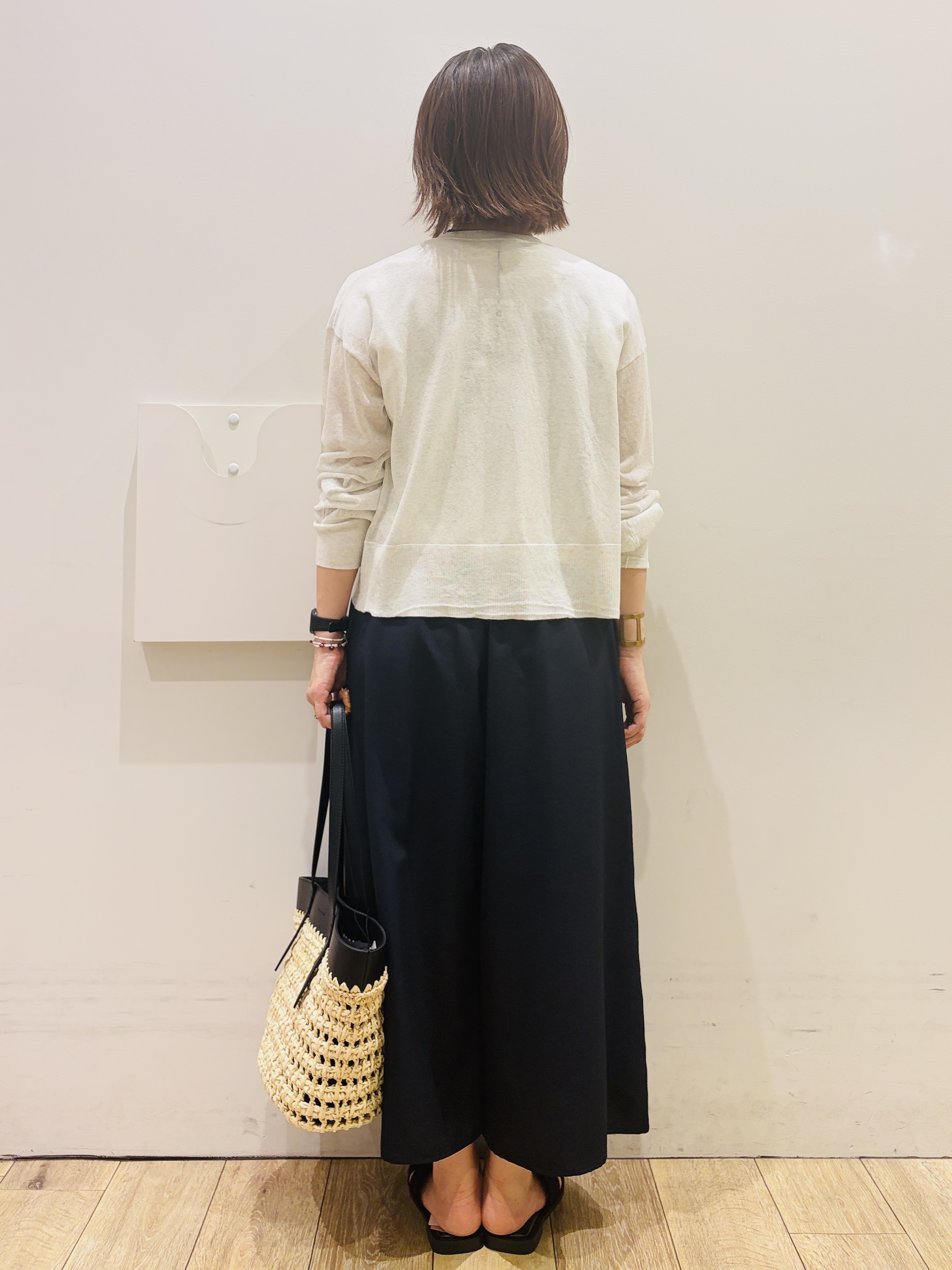 YUKOさんの「index｜ラメコードラフサンダル」を使ったコーディネート