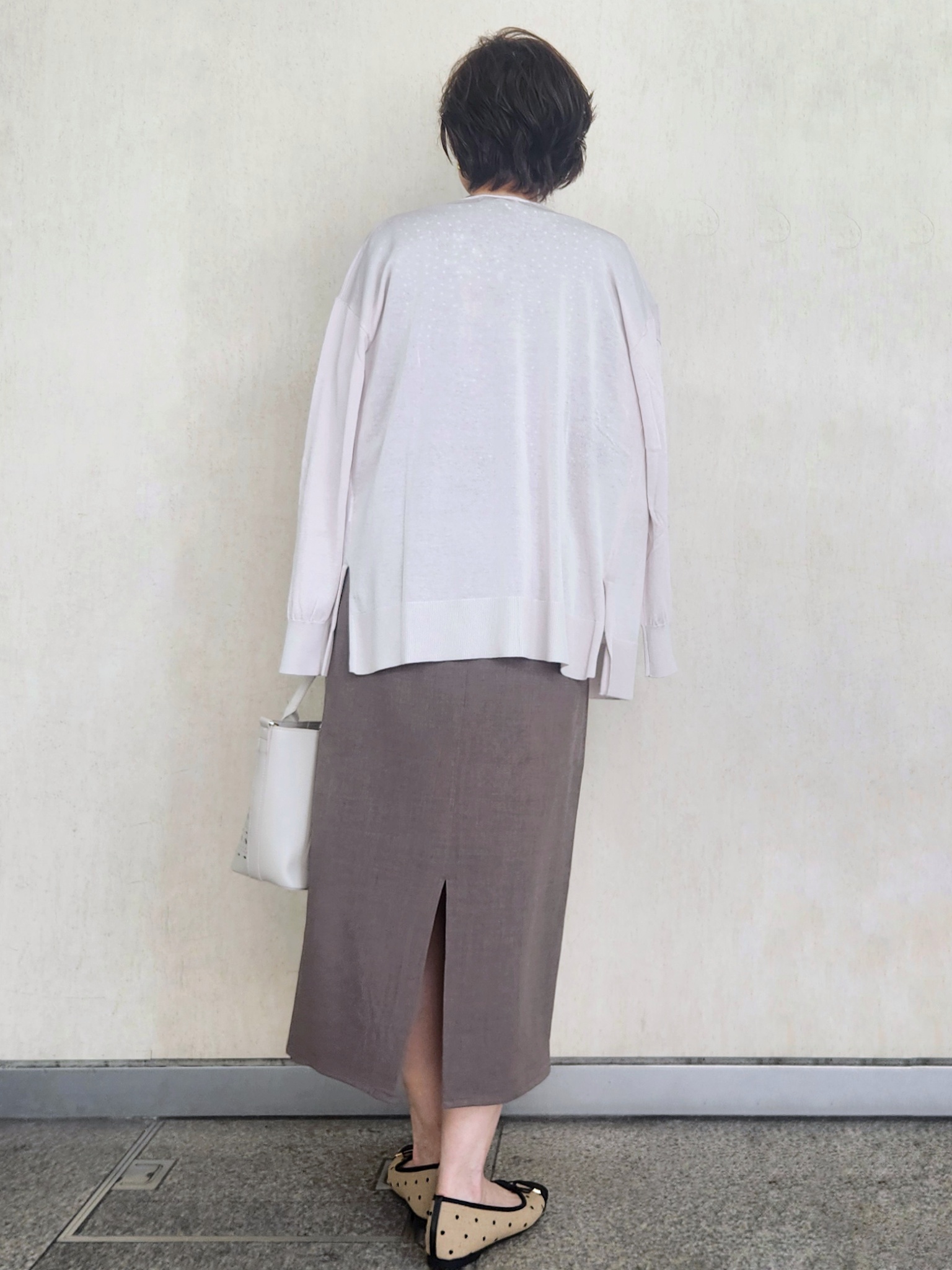 milkyさんの「OPAQUE.CLIP｜【接触冷感】ニットカーディガン《洗濯機OK／抗ピリング》」を使ったコーディネート