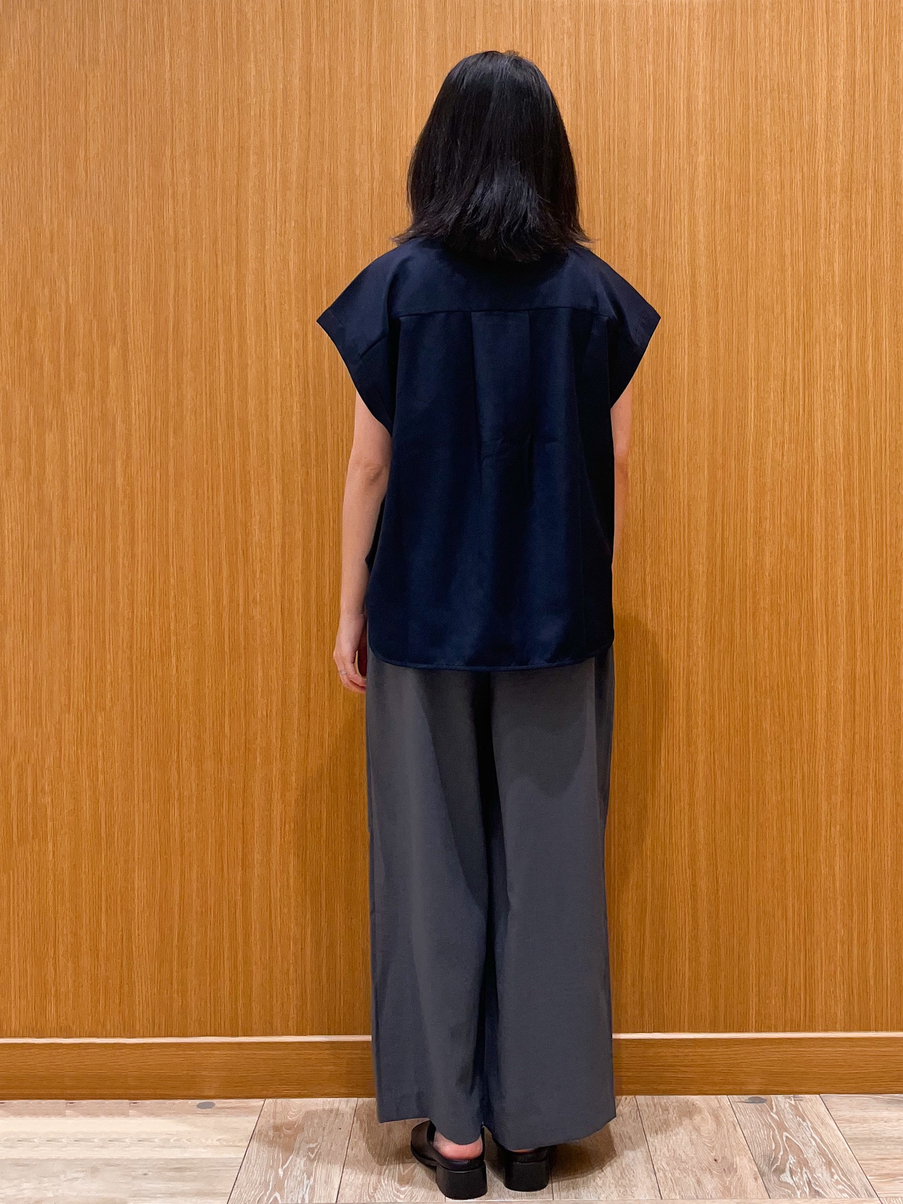 aさんの「OPAQUE.CLIP｜フロントレースブラウス【洗濯機OK】」を使ったコーディネート
