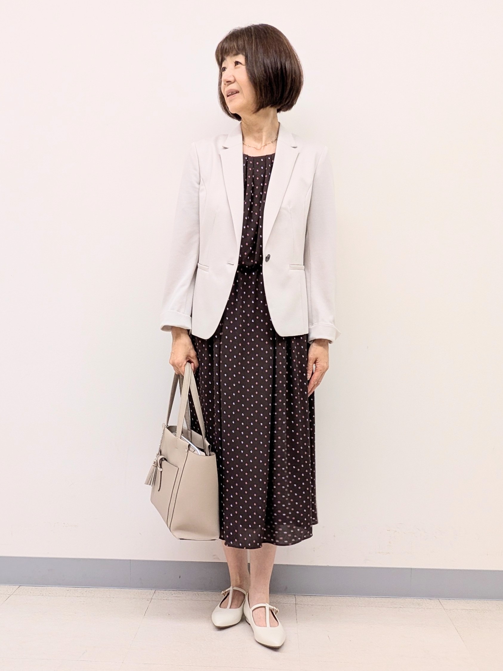 Ariさんの「Reflect｜【SS-4Lサイズ／UVカット／接触冷感】匠ジャケット／ベーシックテーラード」を使ったコーディネート