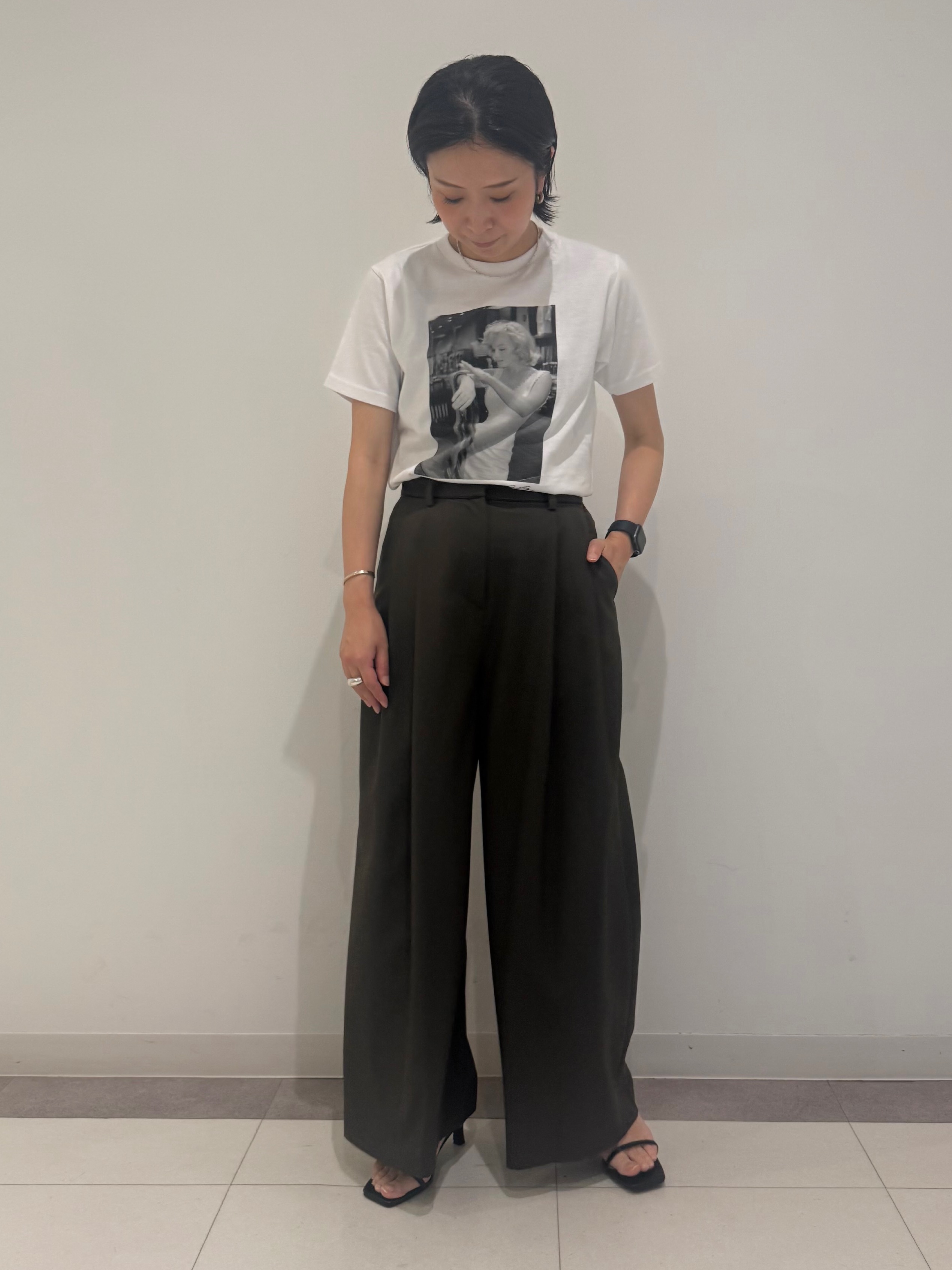 MIYAKAWAさんの「DRESSTERIOR｜【別注】マリリンモンロー/オフショットプリントT」を使ったコーディネート
