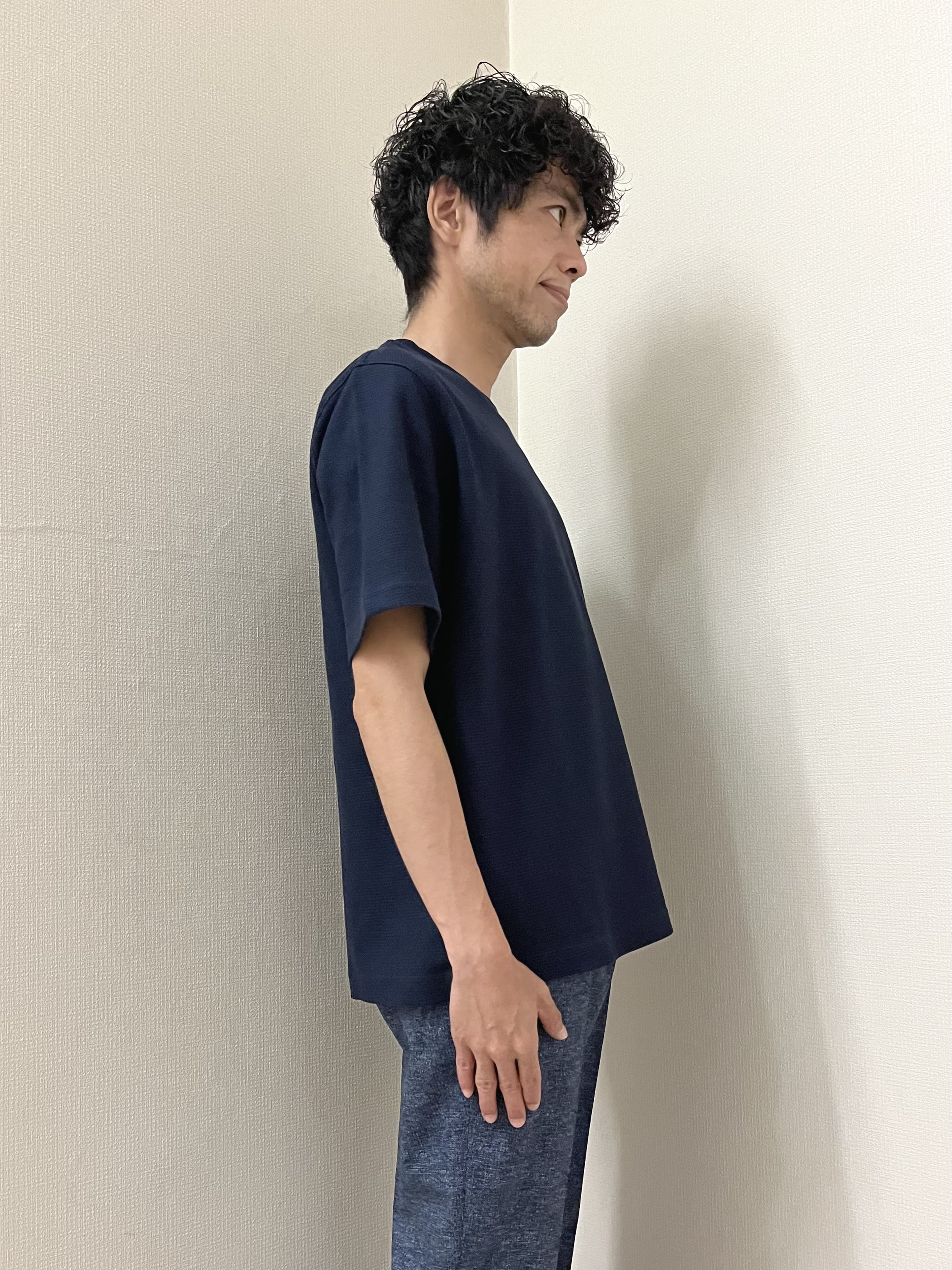 URAさんの「TAKEO KIKUCHI｜【抗菌防臭】COOL DOTS（R）ドビープリント ジャケット」を使ったコーディネート