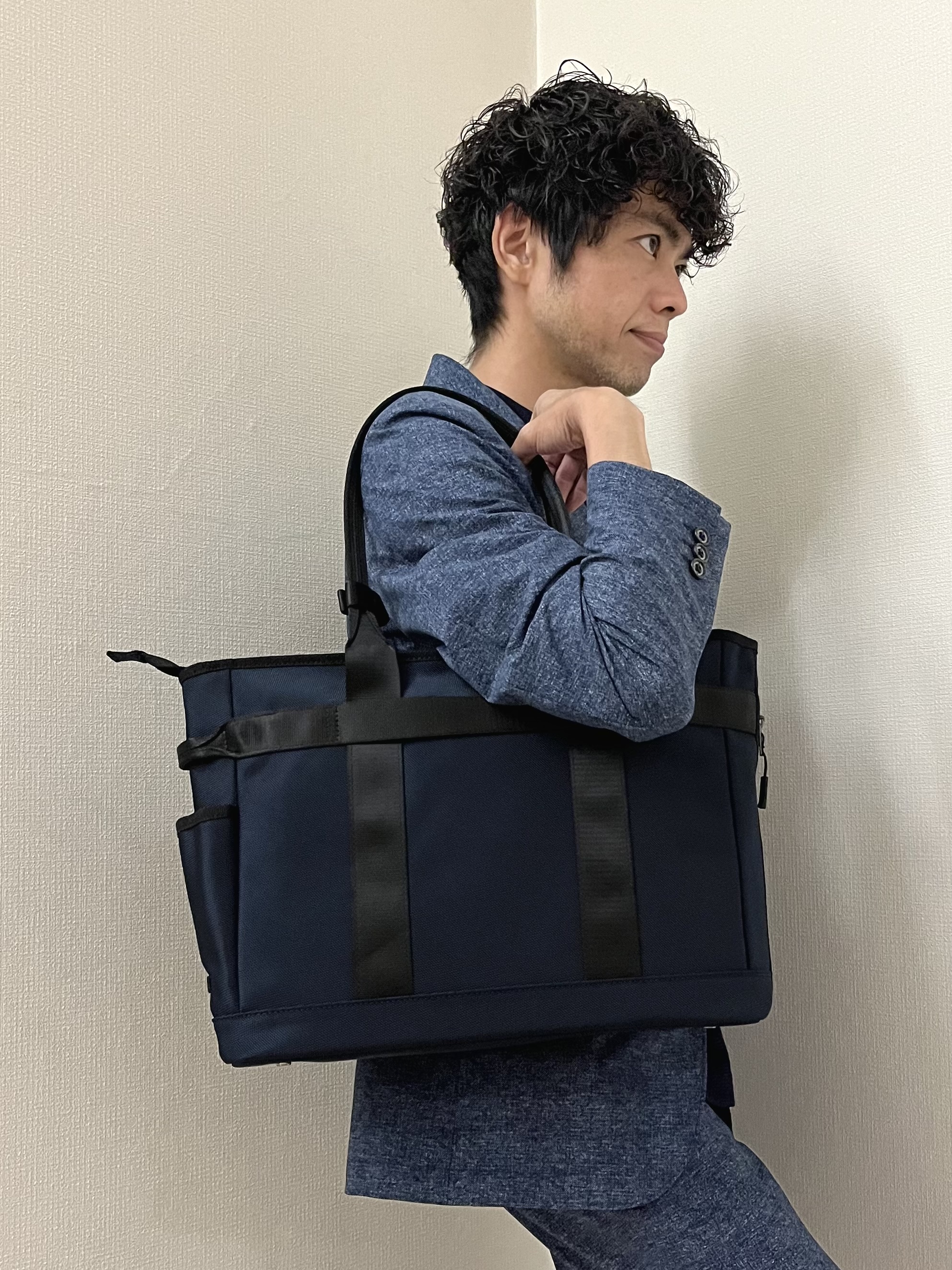 URAさんの「TAKEO KIKUCHI｜【抗菌防臭】COOL DOTS（R）ドビープリント ジャケット」を使ったコーディネート
