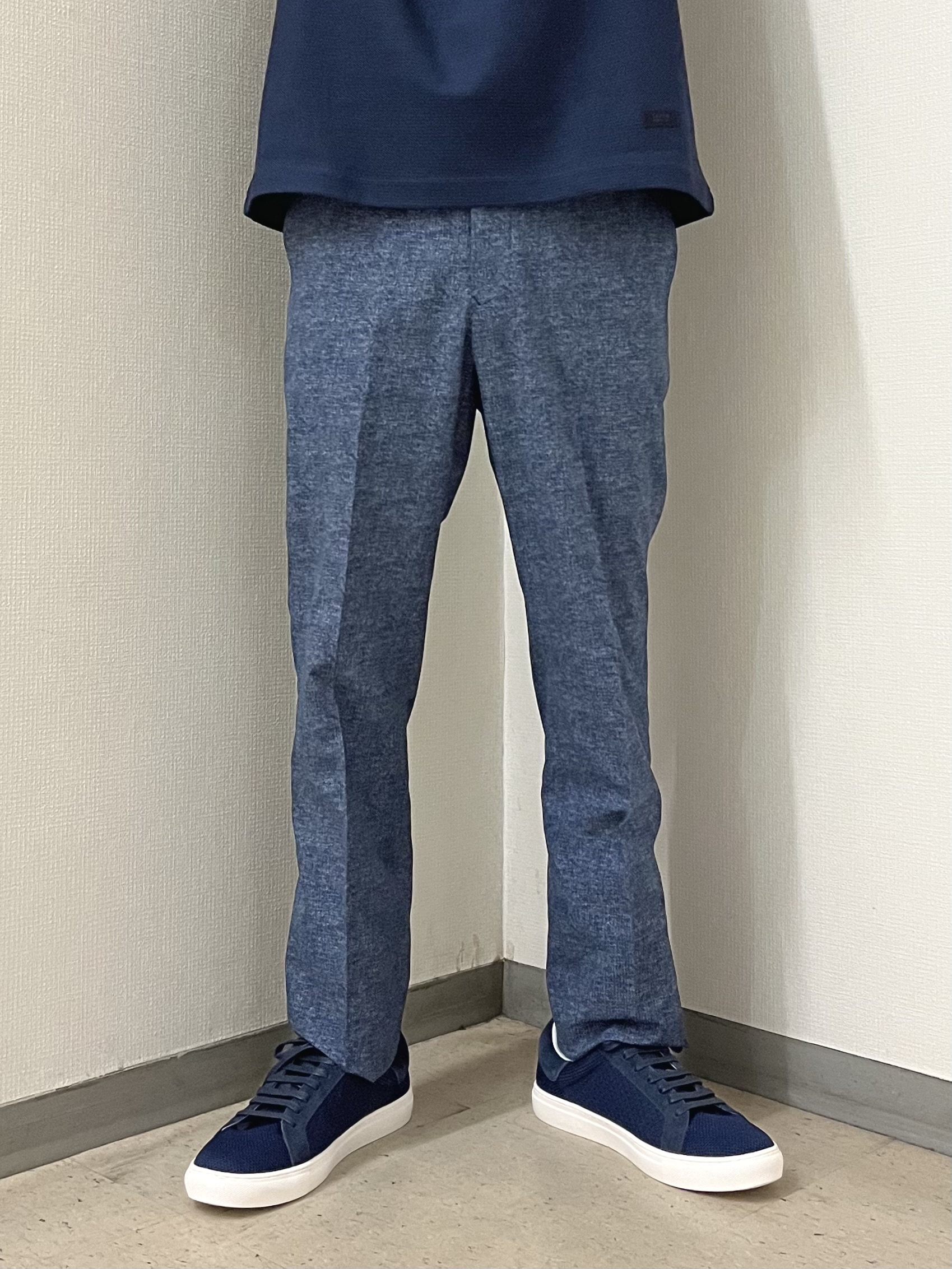 URAさんの「TAKEO KIKUCHI｜【抗菌防臭】COOL DOTS（R）ドビープリント ジャケット」を使ったコーディネート