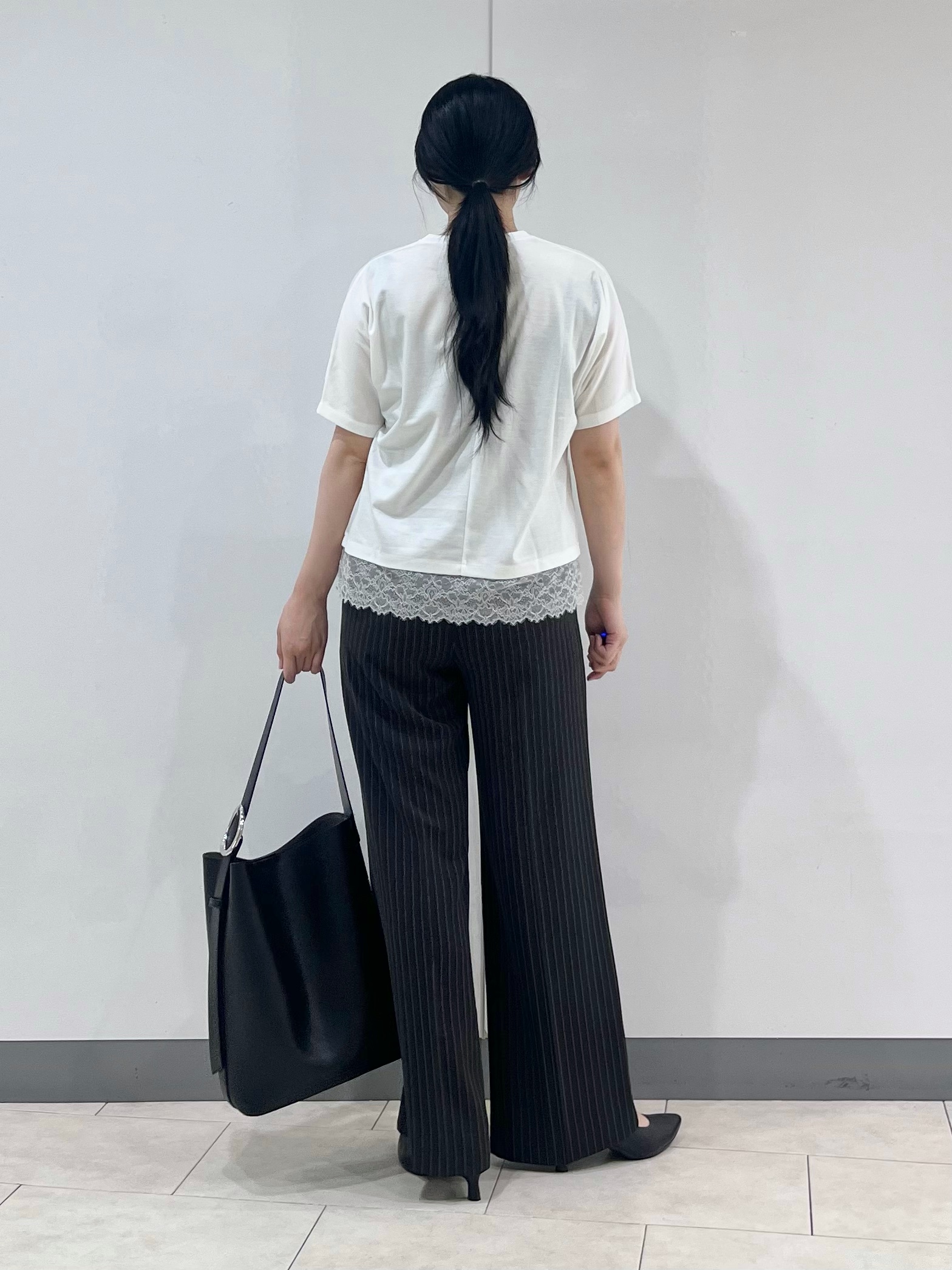hasuさんの「INDIVI｜【初秋/UVケア/着る日傘】ダブルジャケット」を使ったコーディネート