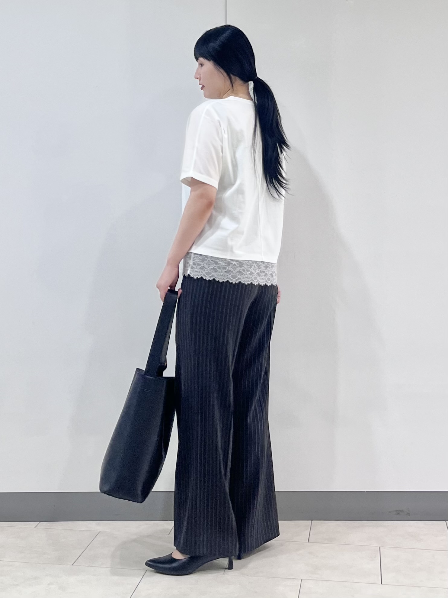 hasuさんの「INDIVI｜【初秋/UVケア/着る日傘】ダブルジャケット」を使ったコーディネート