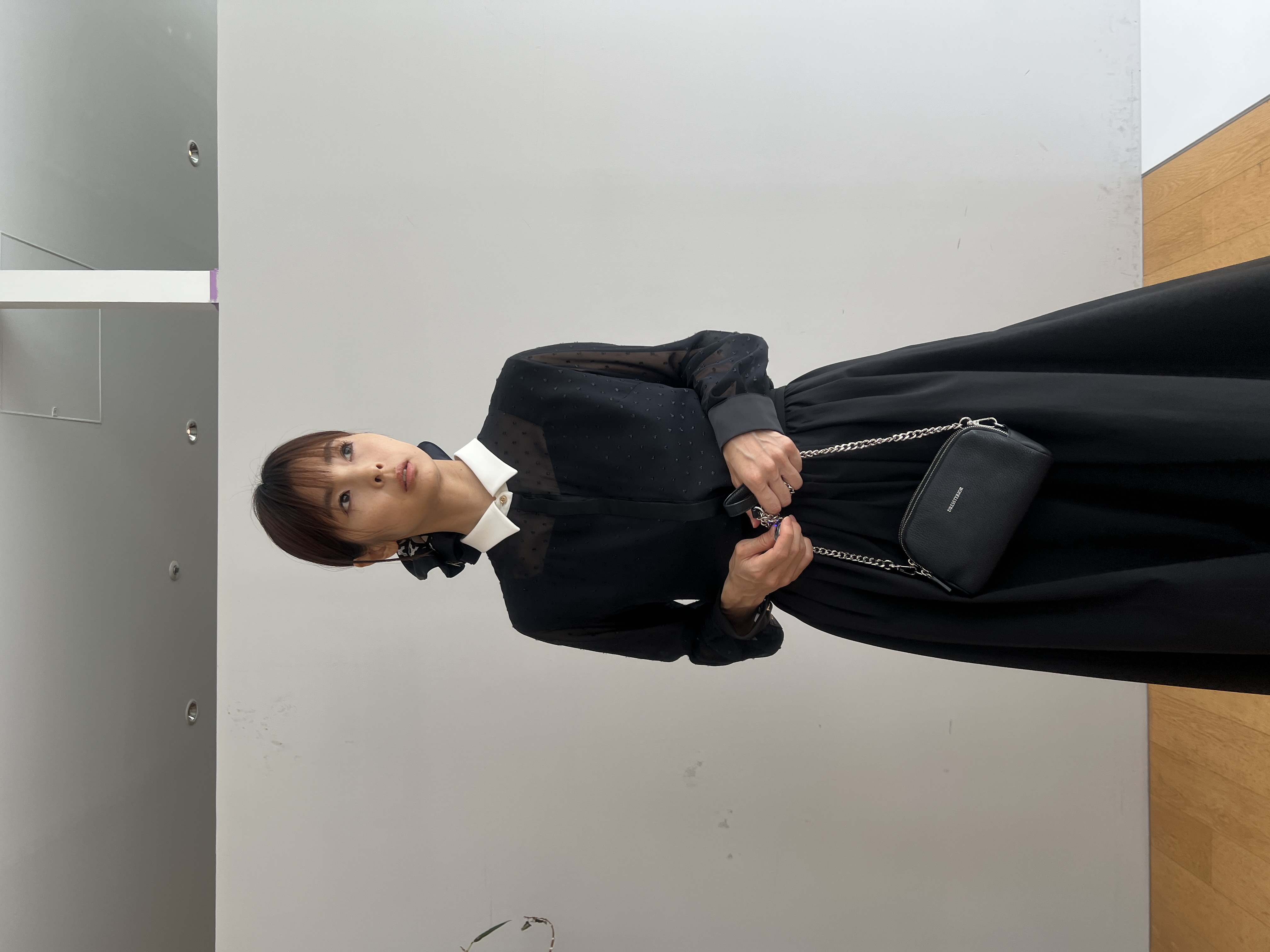 misaさんの「DRESSTERIOR｜【STORY11月号掲載】アーチフィットレザーパンプス」を使ったコーディネート