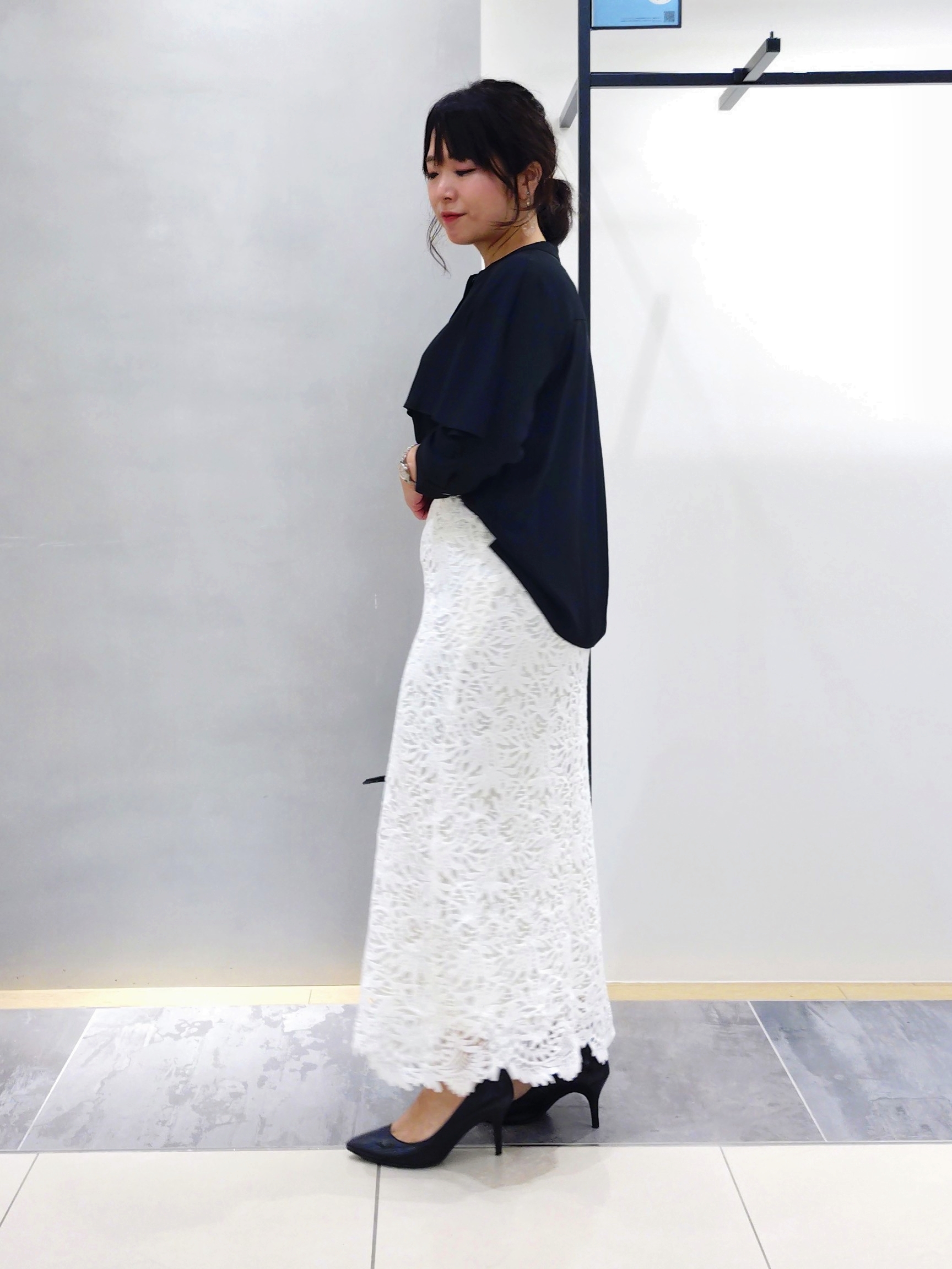 TOMOMIさんの「INDIVI｜【接触冷感/UVケア/着る日傘】ダブルジャケット」を使ったコーディネート