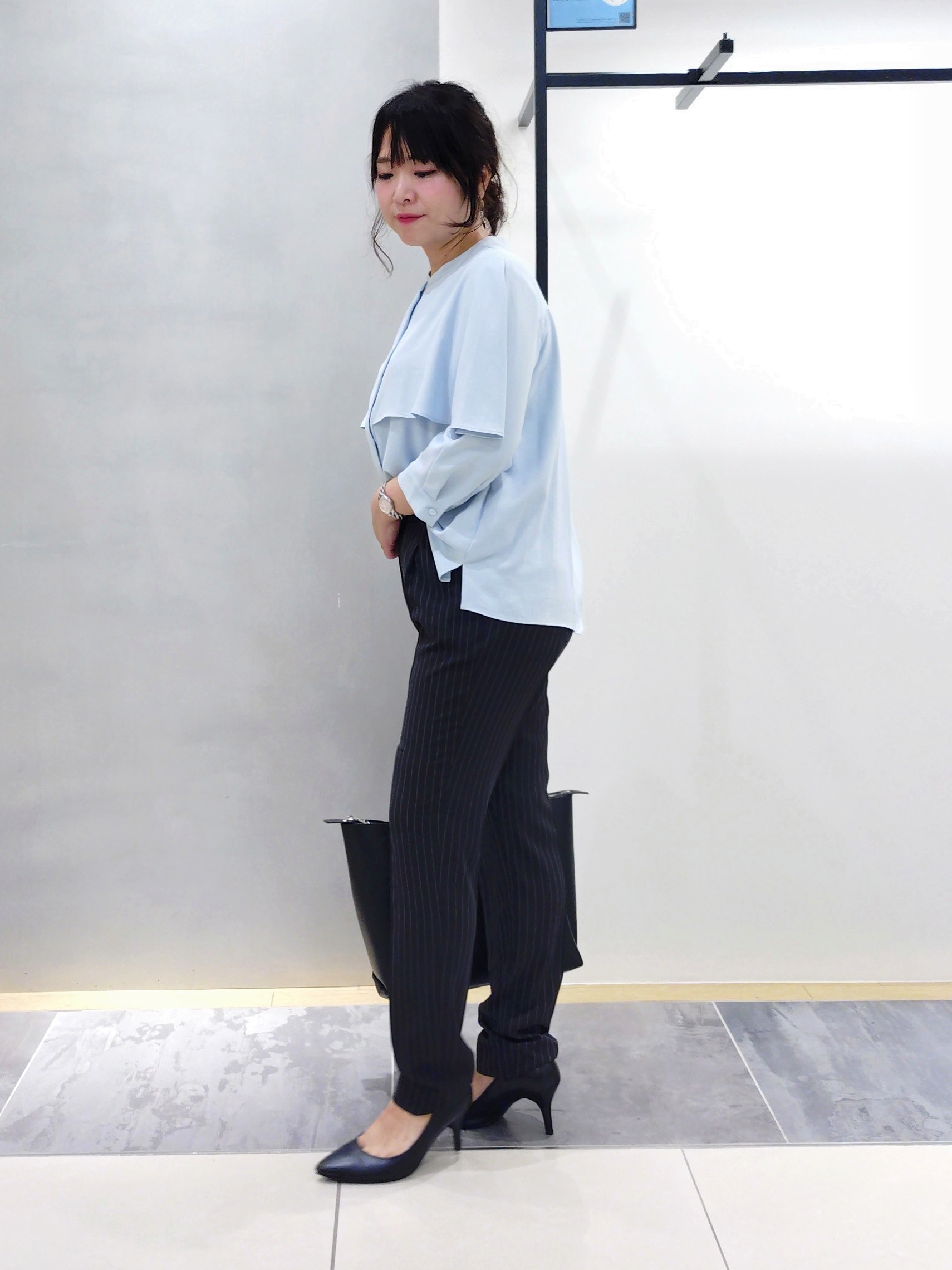 TOMOMIさんの「INDIVI｜【初秋/UVケア/着る日傘】 テーラードジャケット」を使ったコーディネート