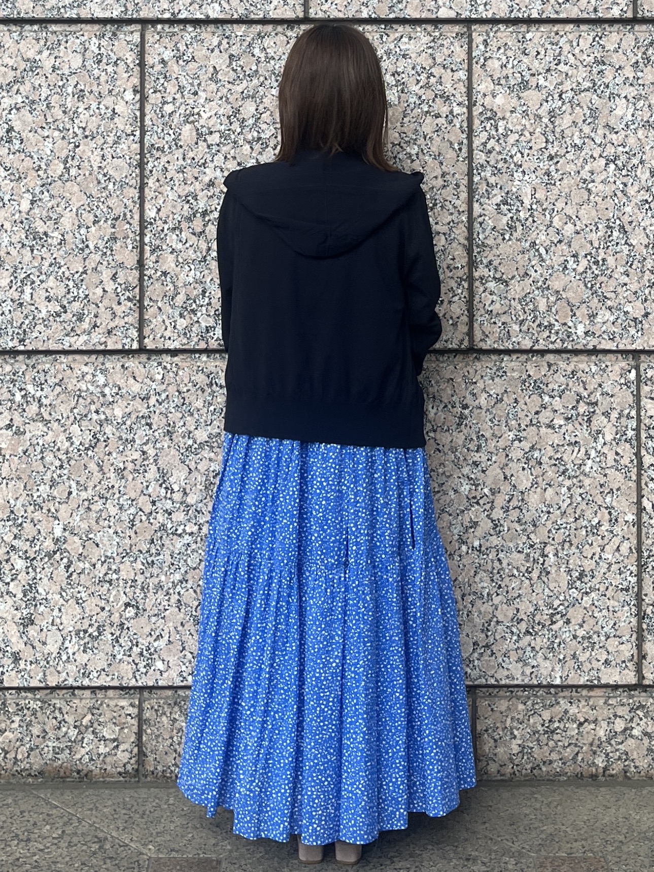 mikiさんの「OPAQUE.CLIP｜【UVケア／遮熱性】フーディニットカーディガン《洗濯機OK／抗ピル》」を使ったコーディネート