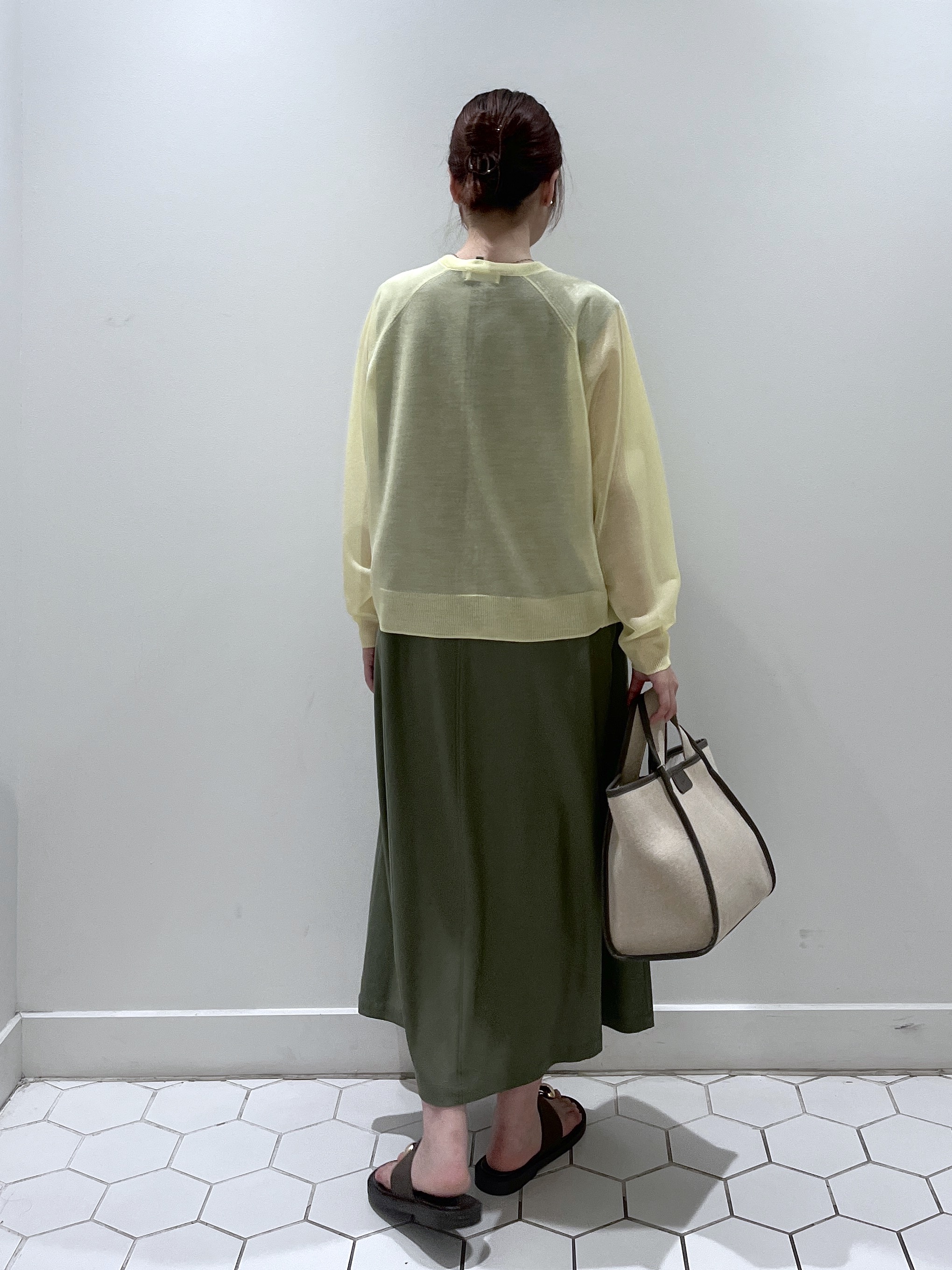 Makinoさんの「Dessin｜お守りカーディガン -ウォッシャブル-」を使ったコーディネート