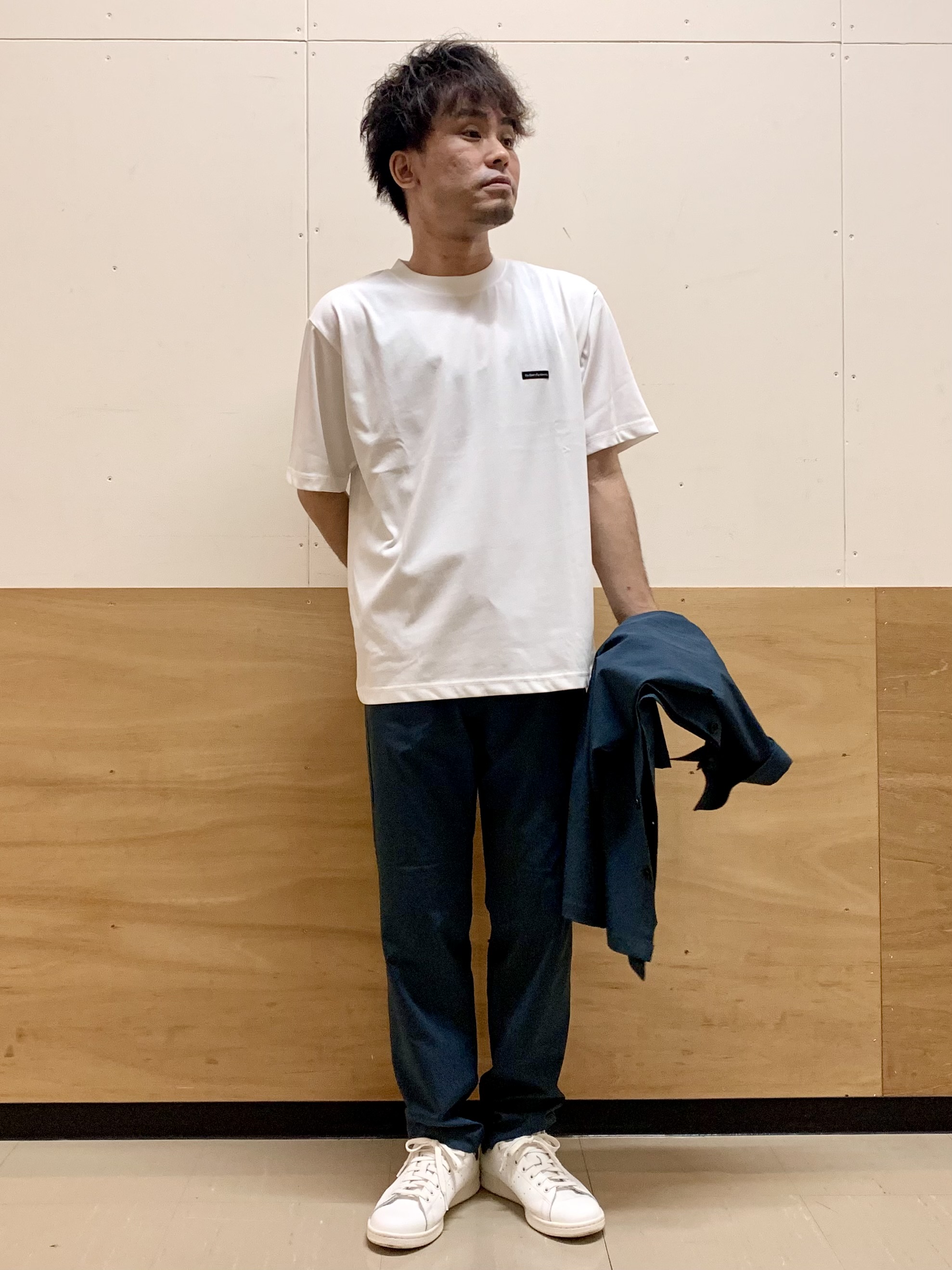 MATUさんの「THE SHOP TK｜【吸水速乾／防シワ／マシンウォッシャブル】ハイドロクール 半袖シャツ」を使ったコーディネート