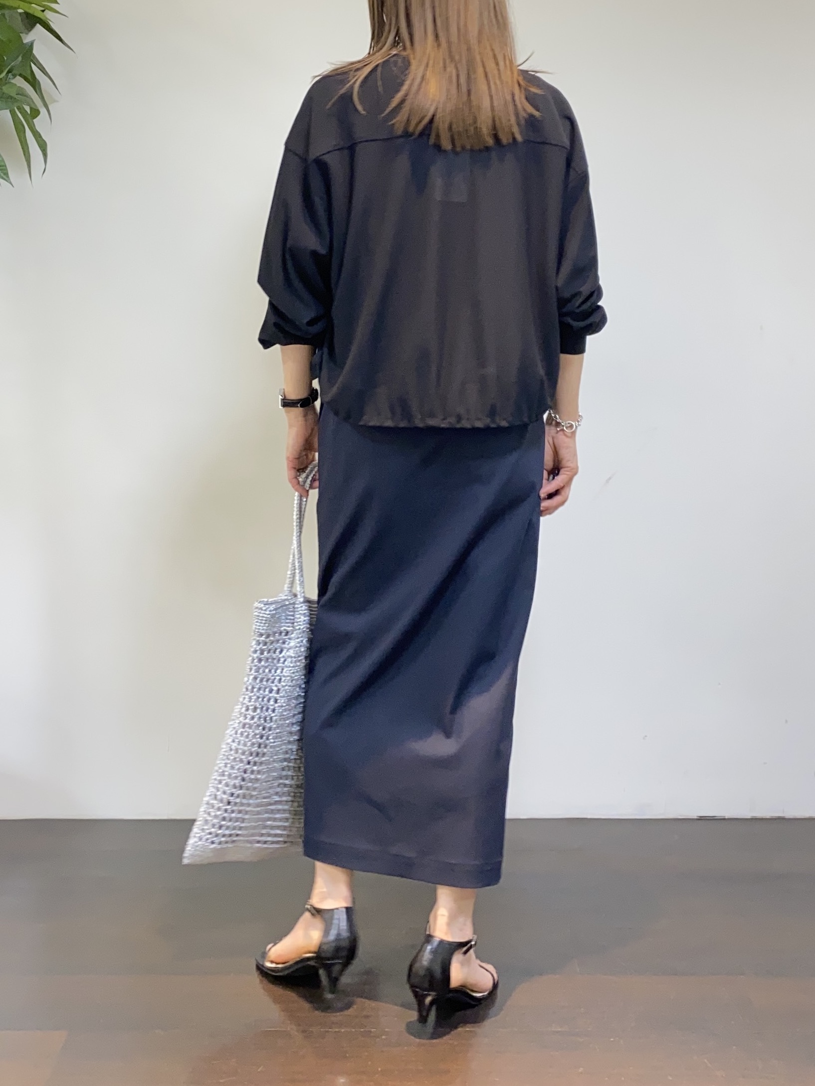 tomoさんの「UNTITLED｜◆【古畑星夏さん着用/洗える】シアーブルゾン」を使ったコーディネート