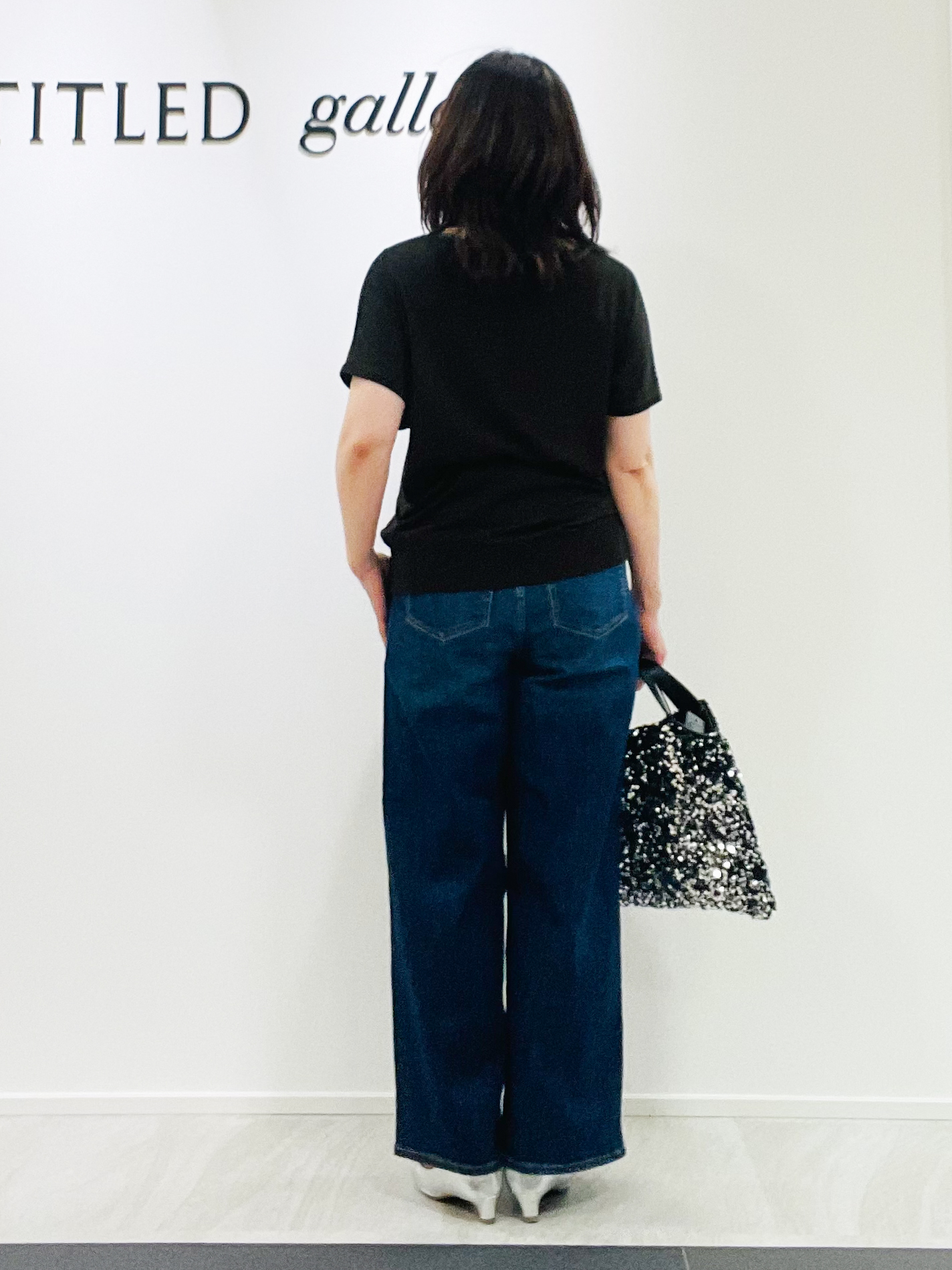 めいさんの「UNTITLED｜【二の腕カバー／手洗い可】ネックレース フレンチスリーブニット」を使ったコーディネート
