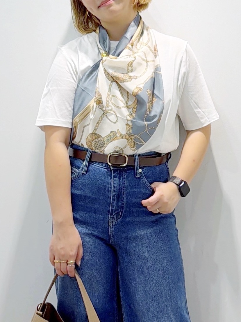 sumicaさんの「OPAQUE.CLIP｜ベーシックTシャツ／オーガニックコットン混【洗濯機OK】」を使ったコーディネート