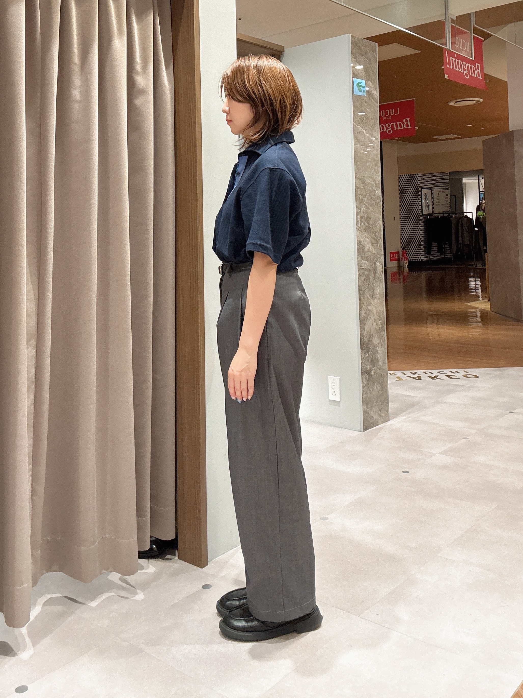 hanechanさんの「TAKEO KIKUCHI｜【抗菌防臭】ステイフレッシュ ポロシャツ」を使ったコーディネート