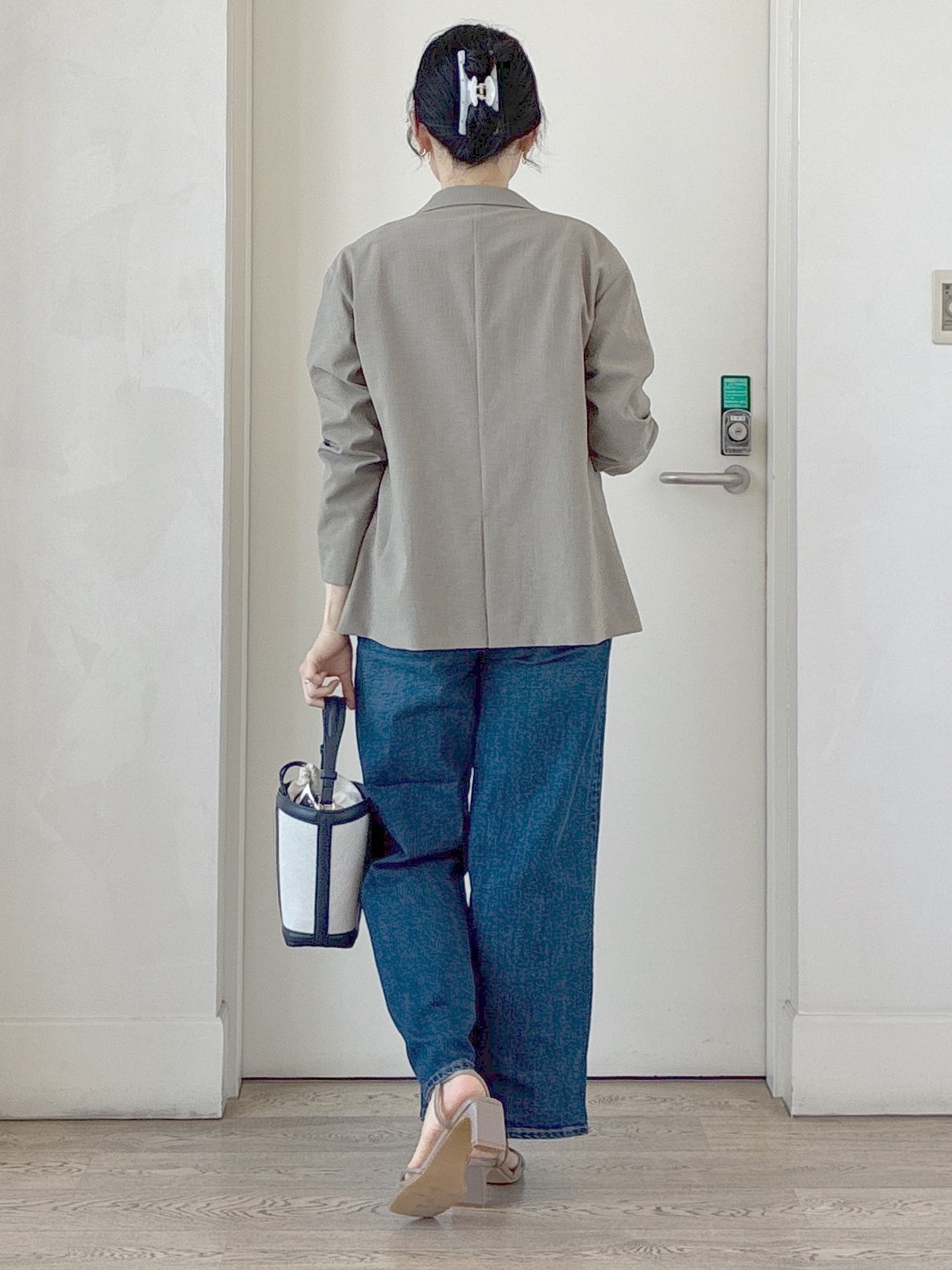  beni_gingerさんの「Reflect｜【SS-4Lサイズ／接触冷感／シワになりにくい】リラクシーテーラードジャケット」を使ったコーディネート