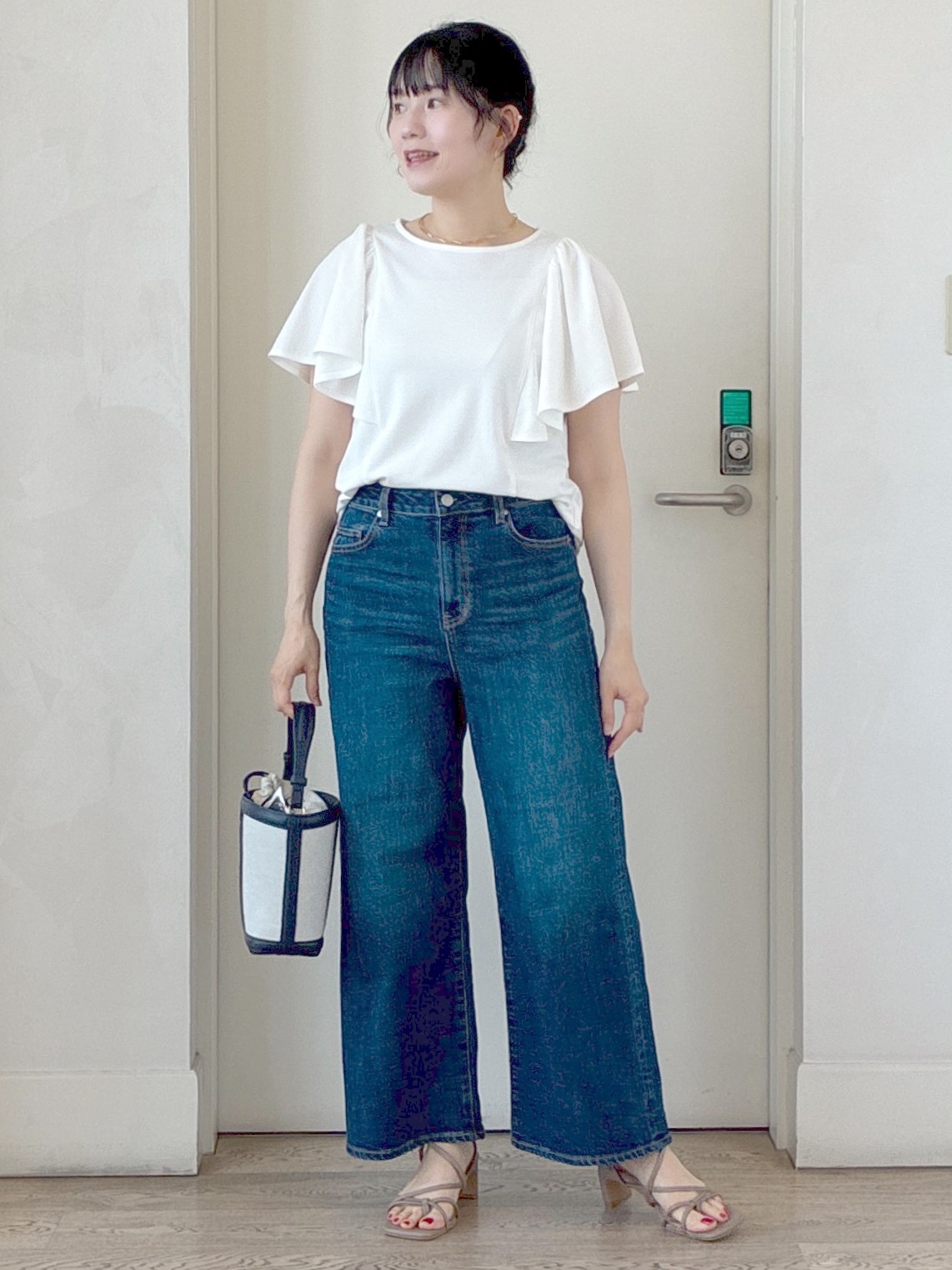  beni_gingerさんの「Reflect｜【SS-4Lサイズ／接触冷感／シワになりにくい】リラクシーテーラードジャケット」を使ったコーディネート