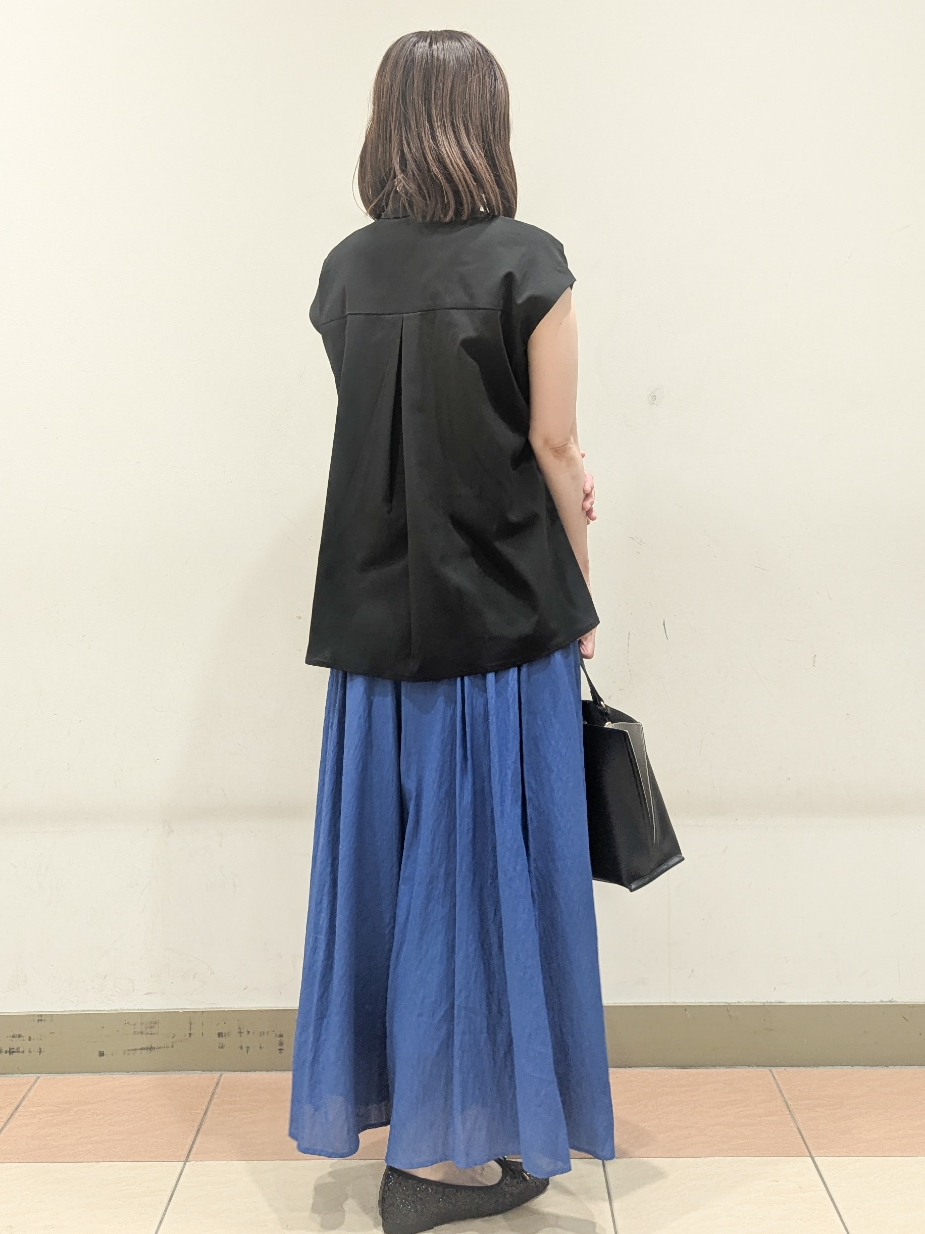 Miさんの「OPAQUE.CLIP｜タックペプラムブラウス【洗濯機OK】」を使ったコーディネート