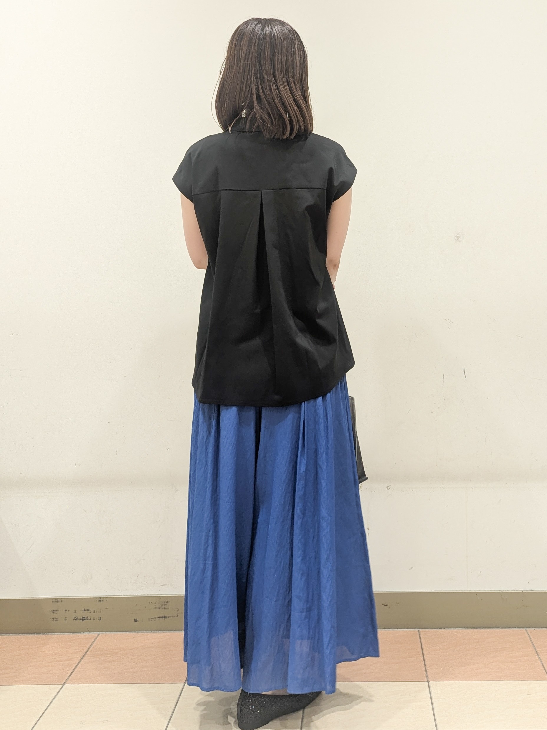 Miさんの「OPAQUE.CLIP｜タックペプラムブラウス【洗濯機OK】」を使ったコーディネート