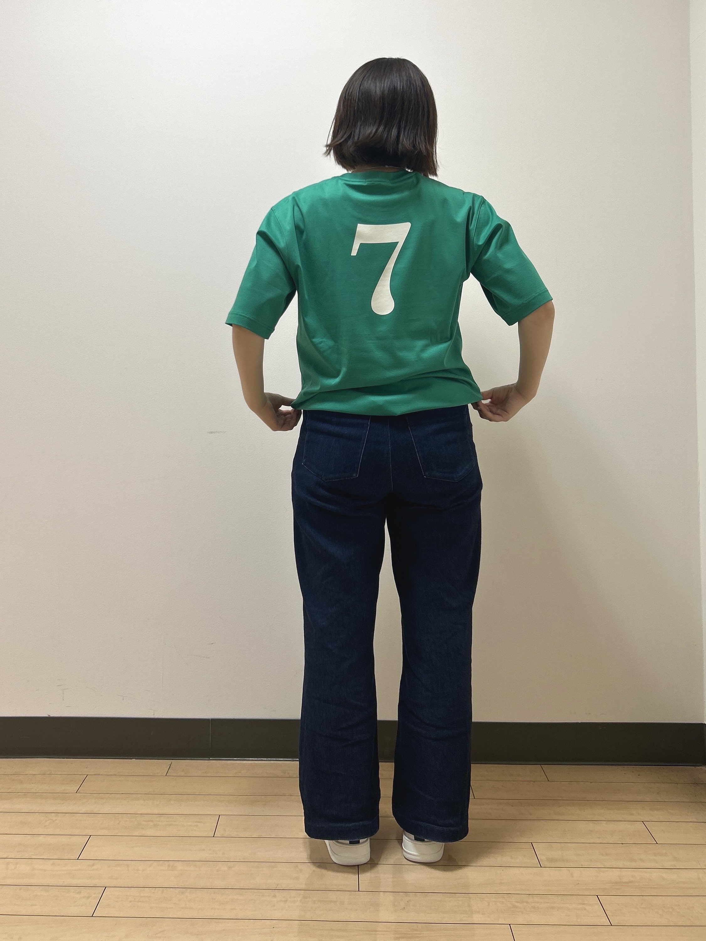 okaさんの「TAKEO KIKUCHI｜【BOWLER HAT LABEL】アイスクリアコットン ラッキーセブン 半袖Tシャツ」を使ったコーディネート