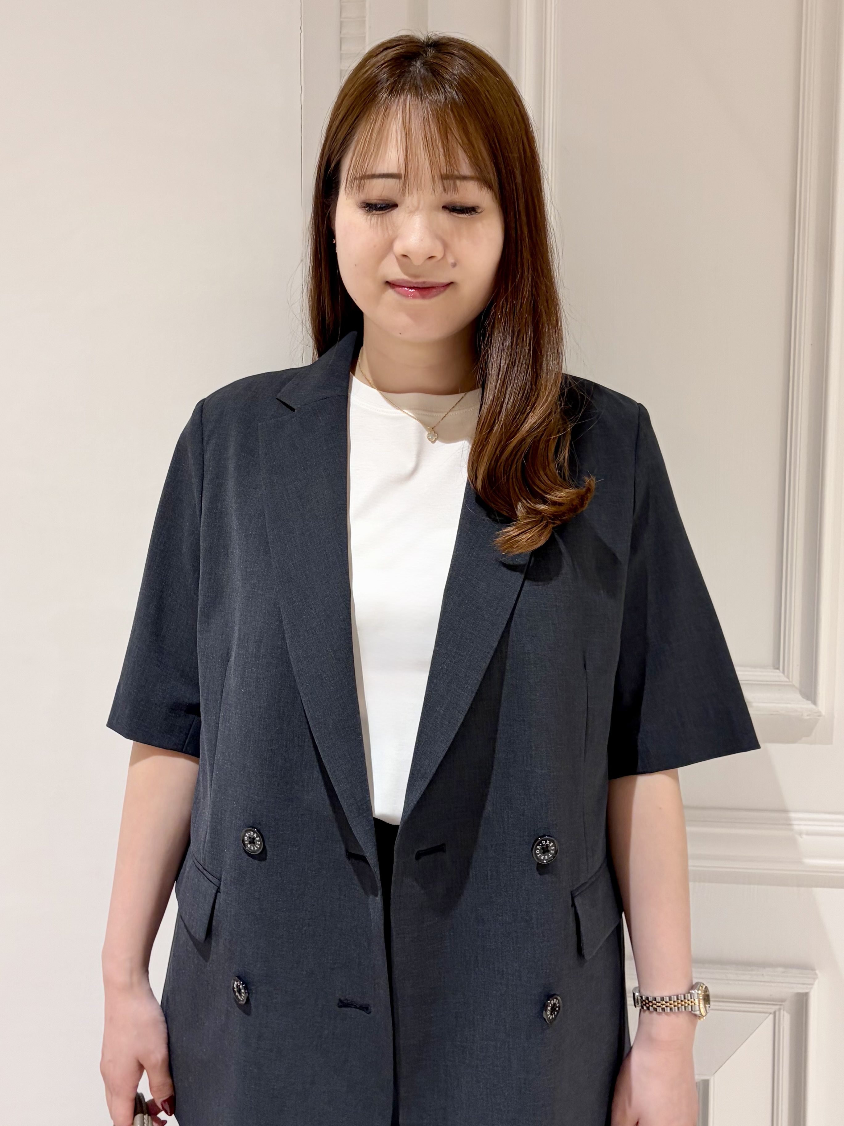 minowaさんの「DRESSTERIOR｜【otonaMUSE5月号掲載/セットアップ可】ウォッシャブルイージーサマージャケット」を使ったコーディネート