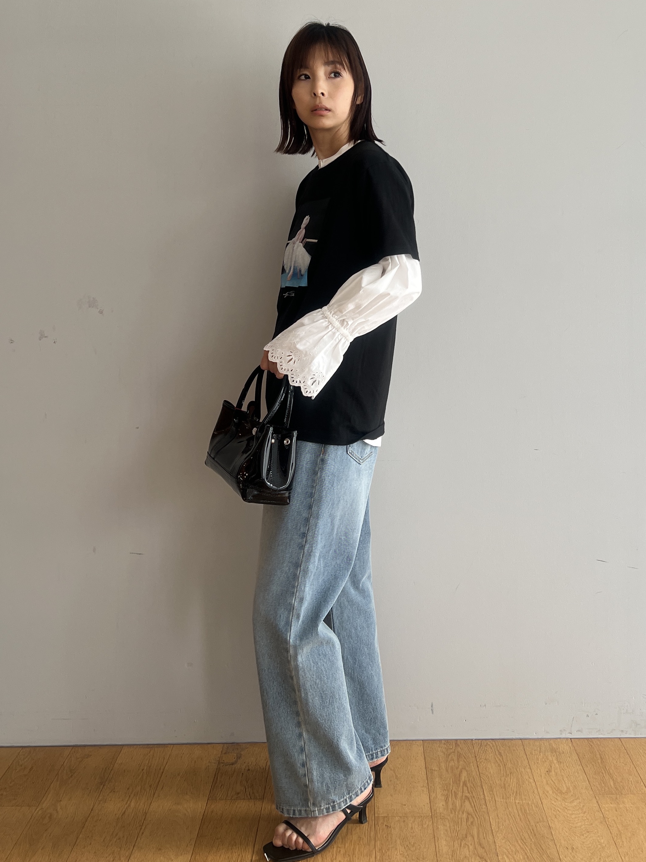 misaさんの「DRESSTERIOR｜【別注】マリリンモンロー/アートフォトT」を使ったコーディネート