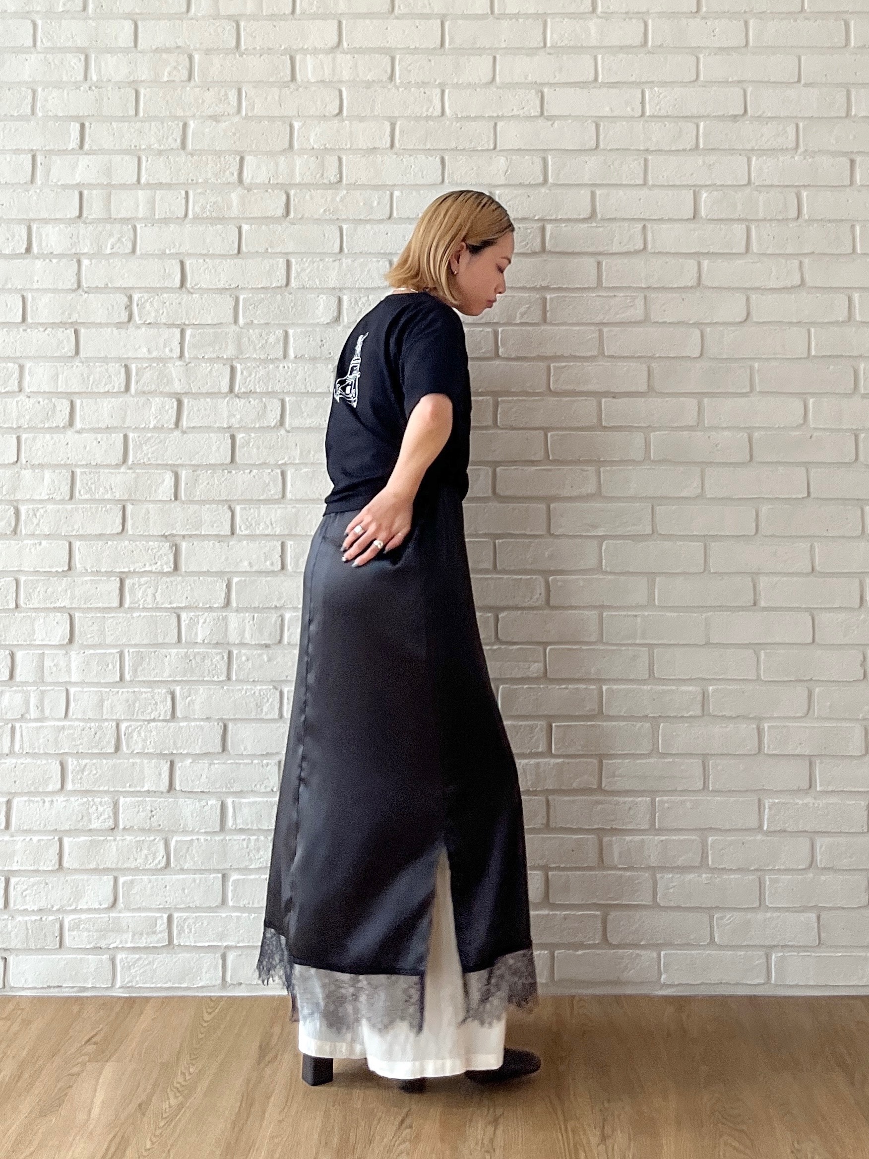 Harukaさんの「INDIVI｜フレンチブルTシャツ」を使ったコーディネート