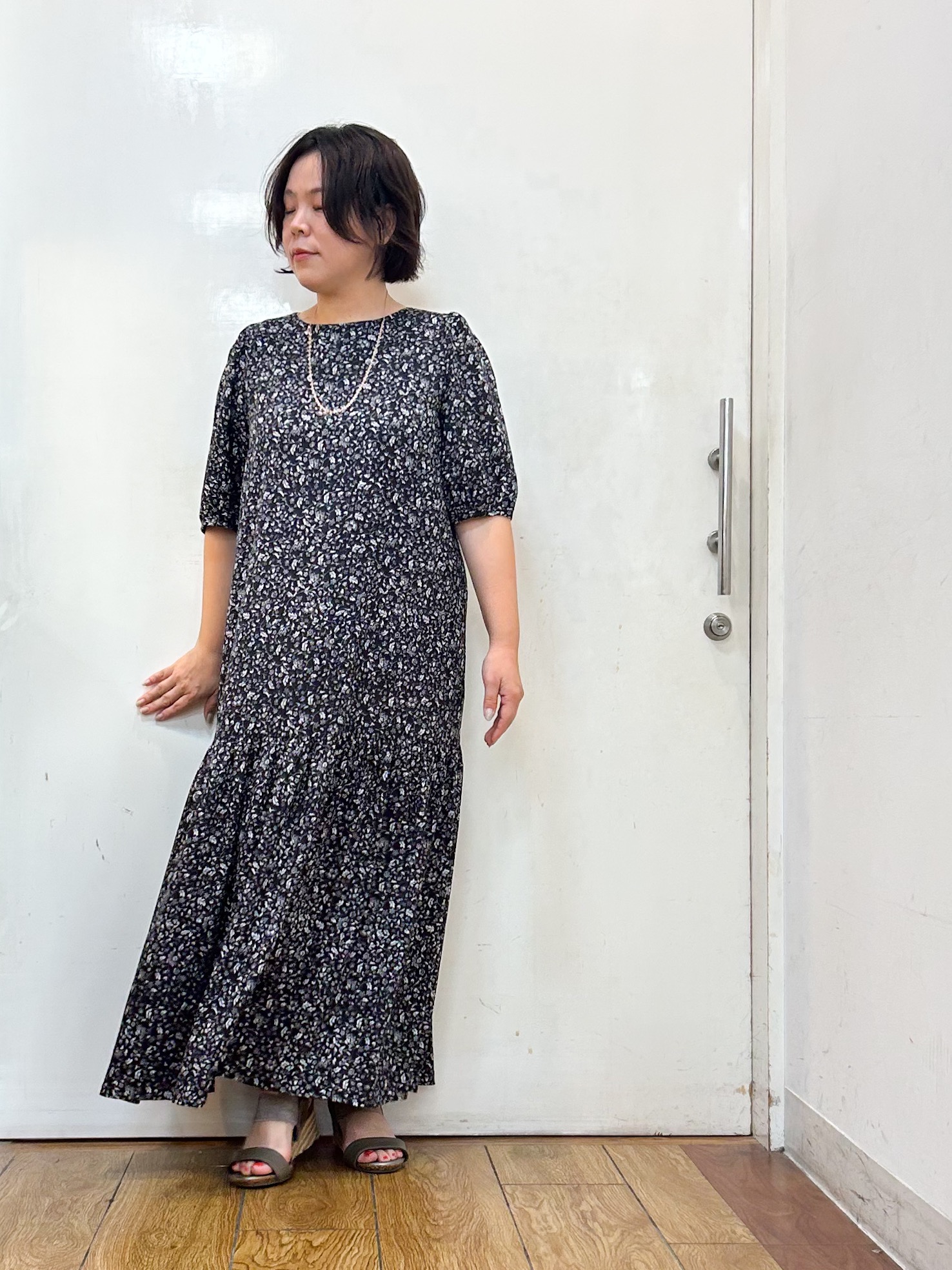 haruさんの「SHOO･LA･RUE｜【UV/体型カバー】冷房や朝晩の冷え込み対策にも さらとろ5分袖カーディガン」を使ったコーディネート