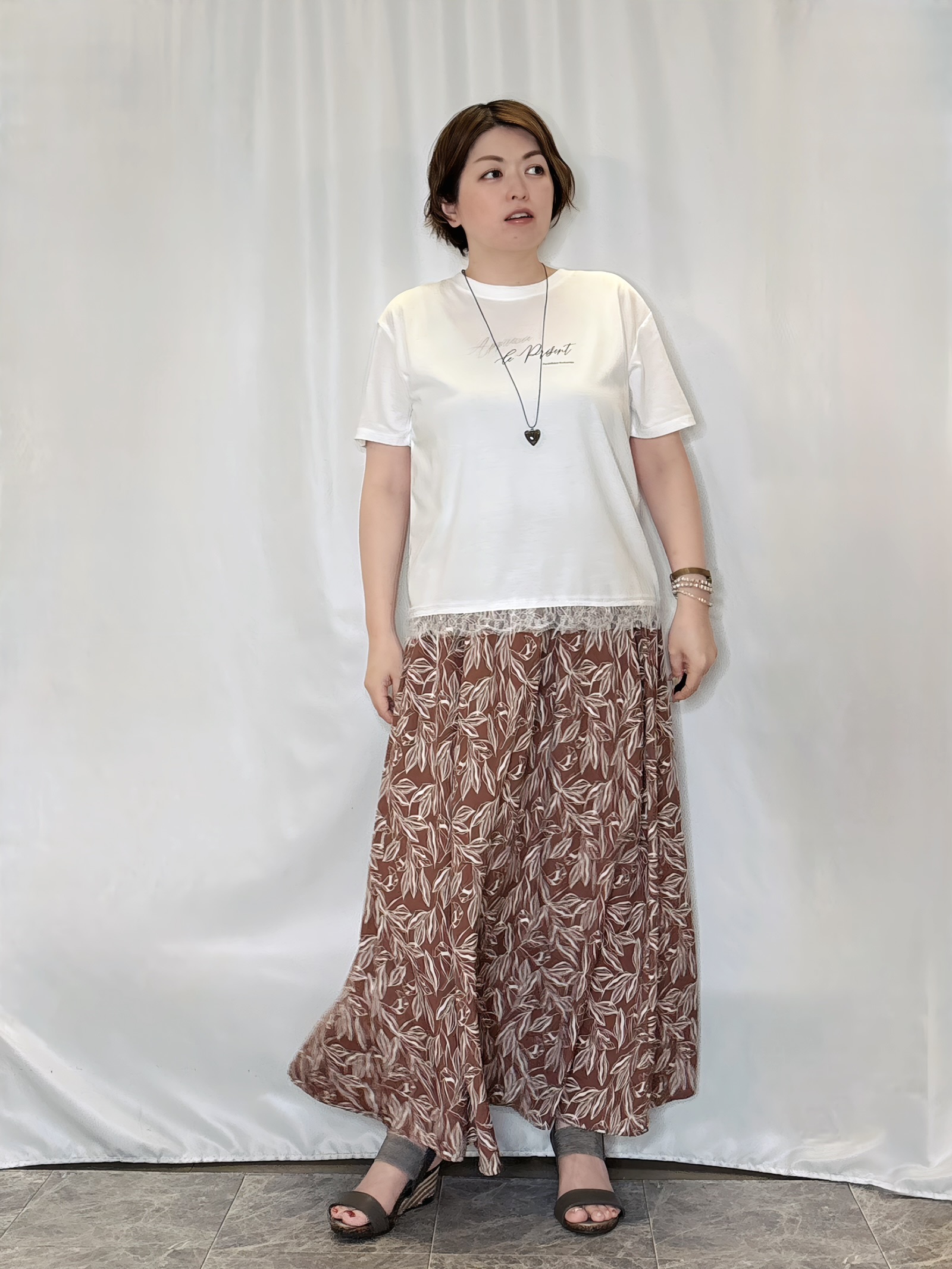 たみさんの「SHOO･LA･RUE｜【UV/S-LL/洗濯機可】手の甲から首元まで隠れる 指穴つき ドルマンパーカー」を使ったコーディネート