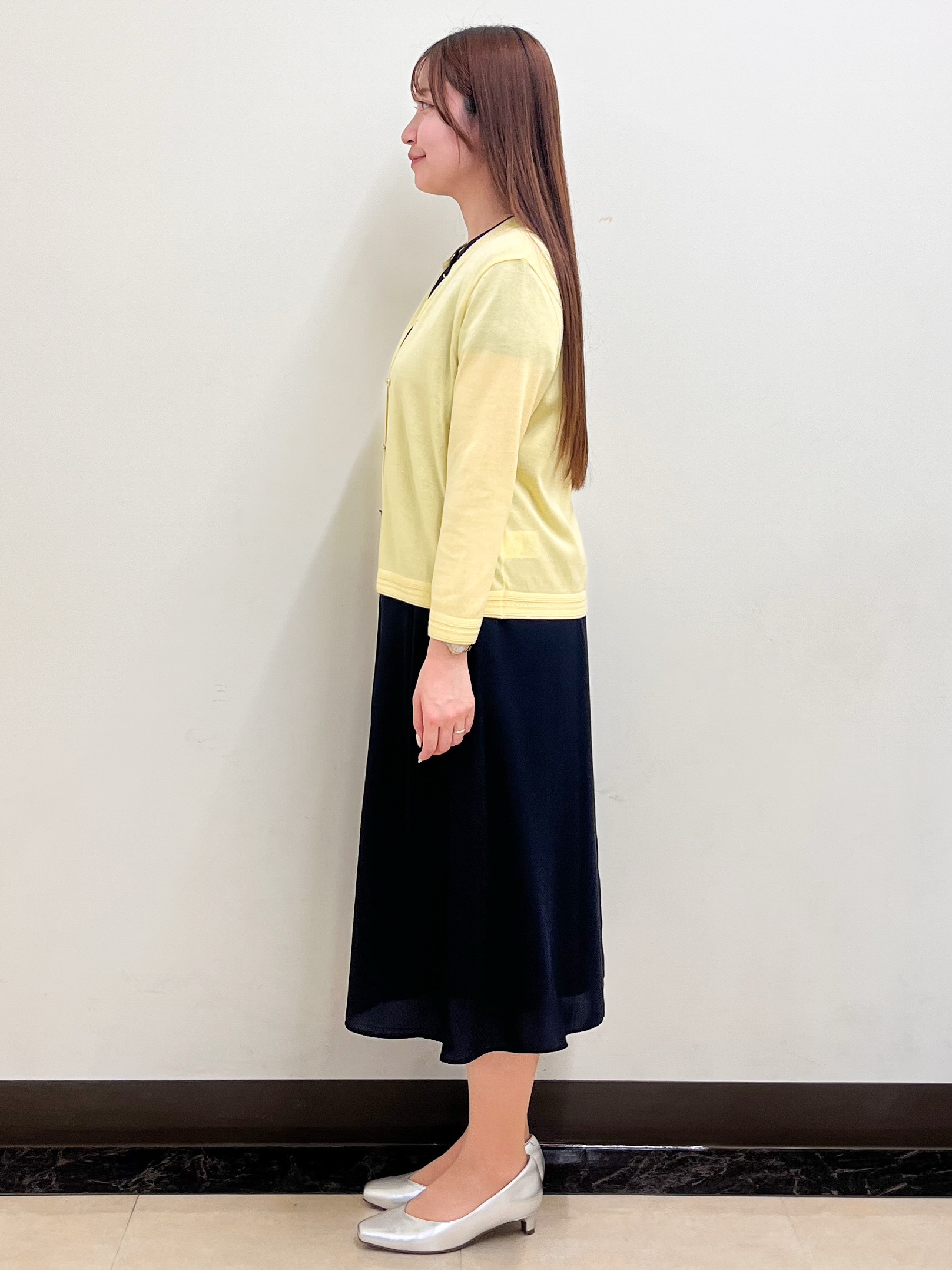 mikikoさんの「Reflect｜七分袖ニットカーディガン」を使ったコーディネート