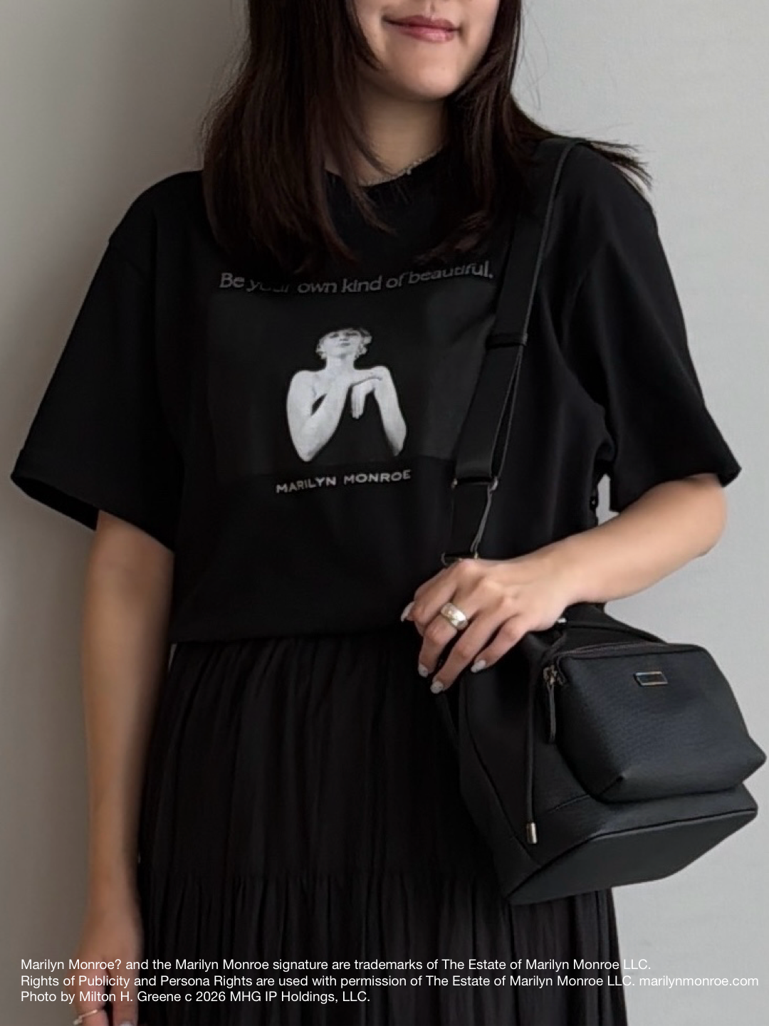 Akutagawaさんの「TAKEO KIKUCHI｜【別注】マリリン・モンロー/フォトTシャツ」を使ったコーディネート