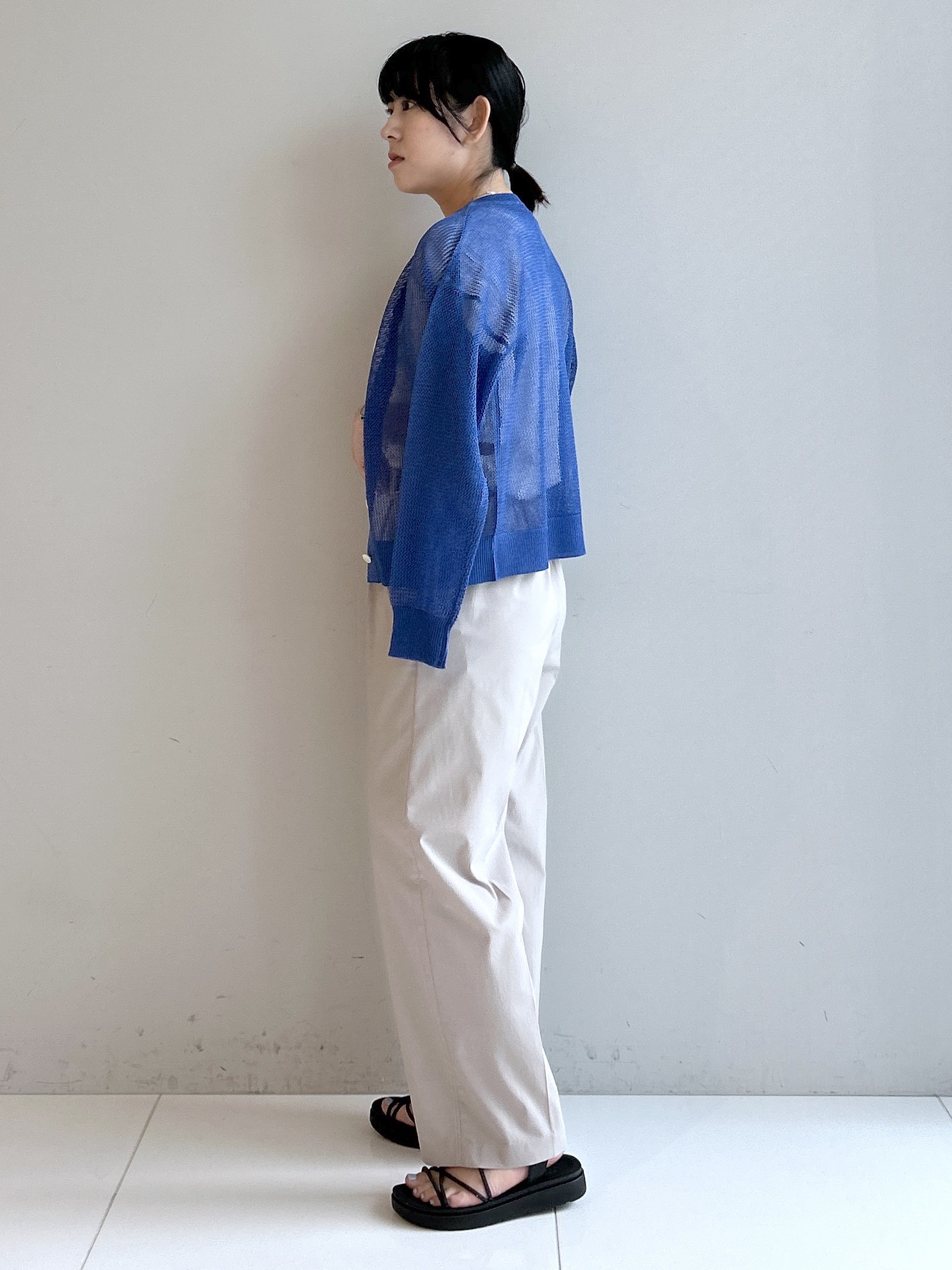 Hirokaさんの「grove｜【UVカット/接触冷感】プリントアソート5分袖Tシャツ」を使ったコーディネート