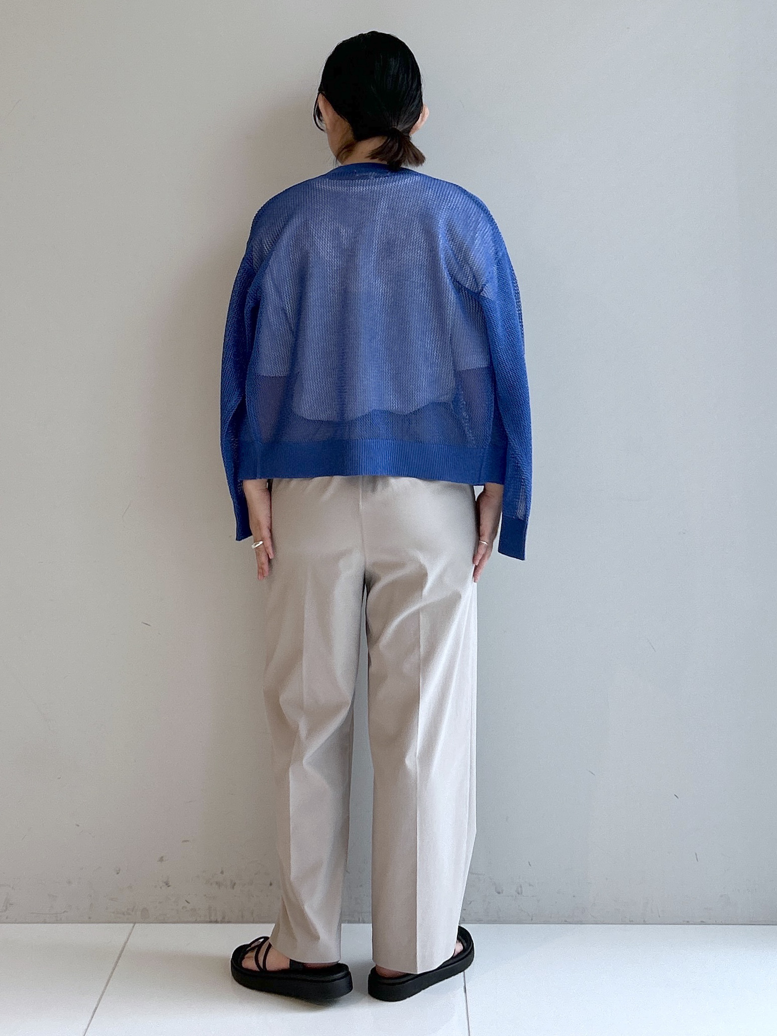 Hirokaさんの「grove｜【UVカット/接触冷感】プリントアソート5分袖Tシャツ」を使ったコーディネート