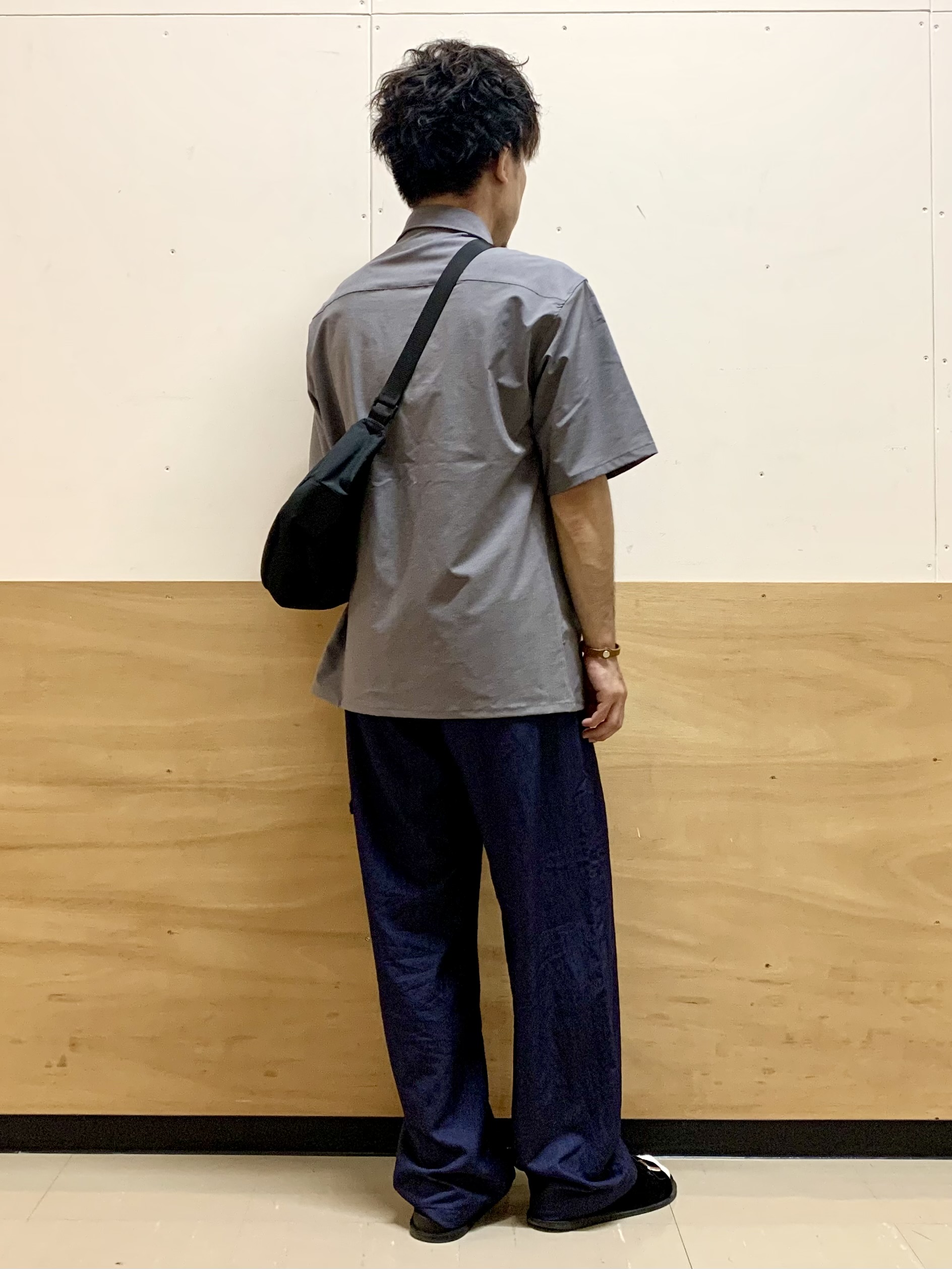 MATUさんの「THE SHOP TK｜クールウェザー 半袖シャツ 接触冷感／洗濯機OK／セットアップ可」を使ったコーディネート