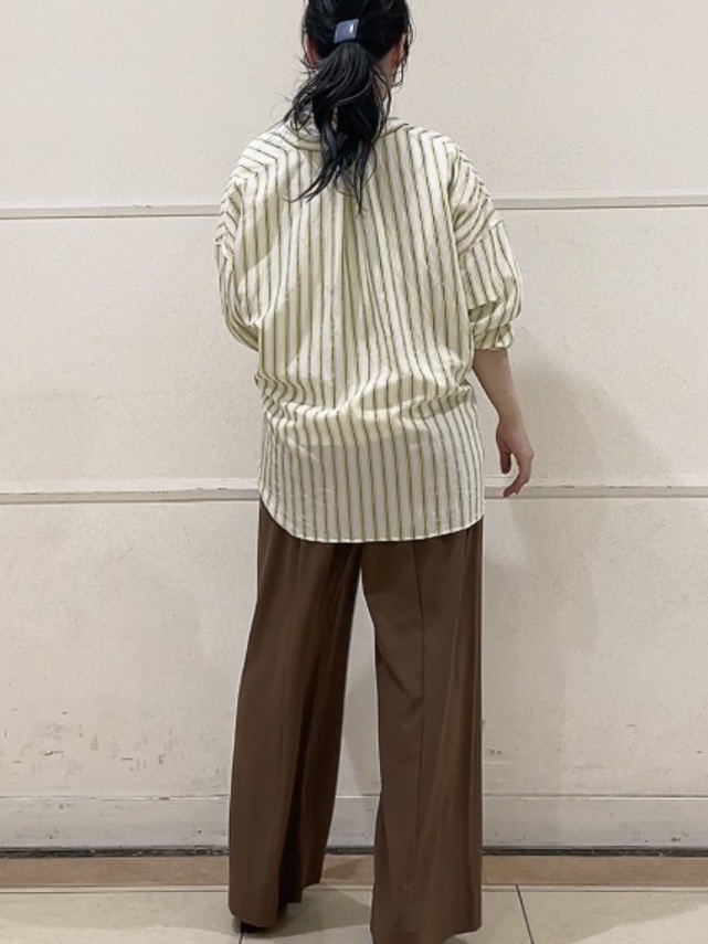 watanabeさんの「UNTITLED｜【初秋/防シワ/着る日傘】イージーワイドパンツ」を使ったコーディネート