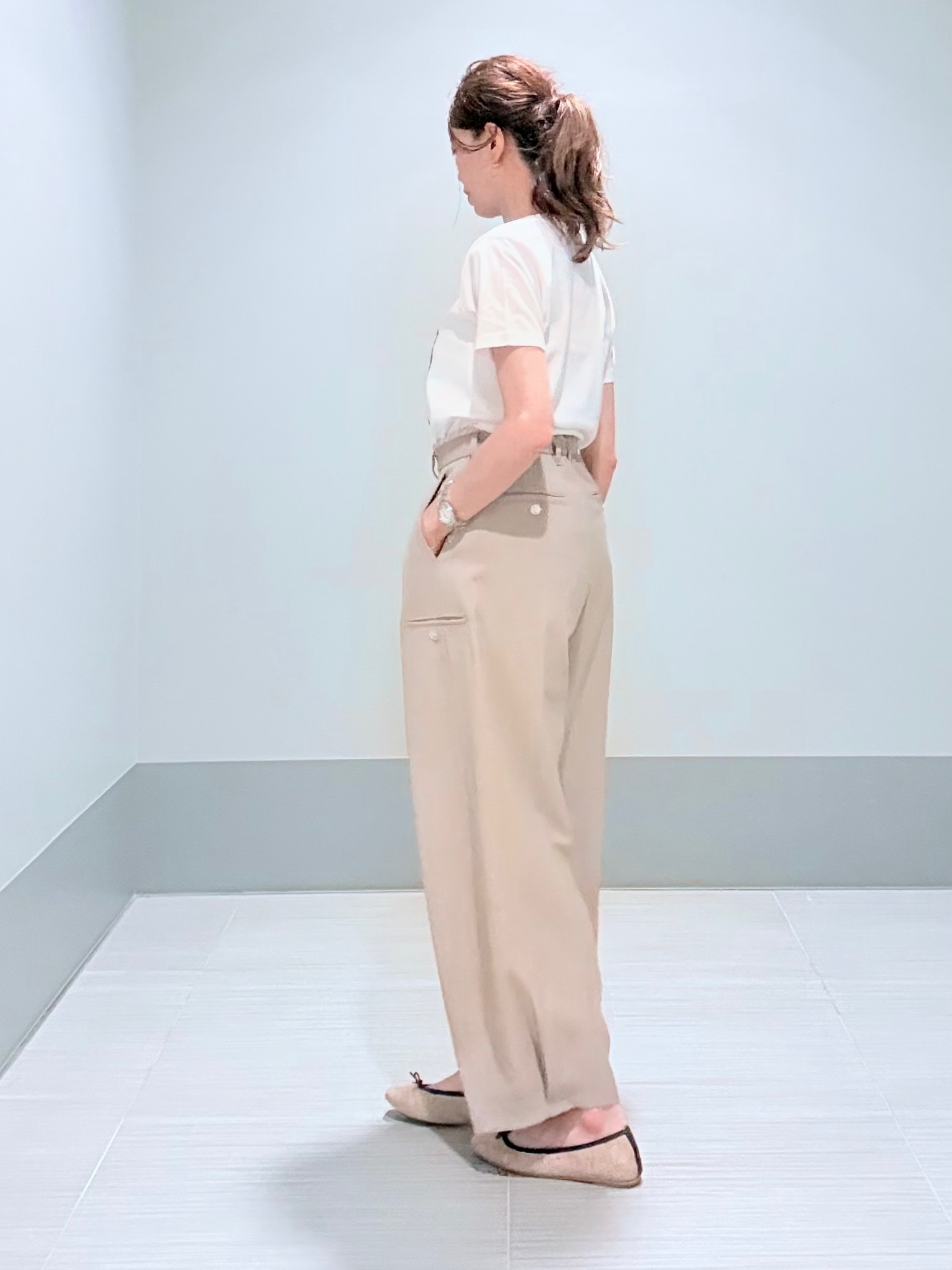 Yamaさんの「DRESSTERIOR｜【別注】マリリンモンロー/オフショットプリントT」を使ったコーディネート