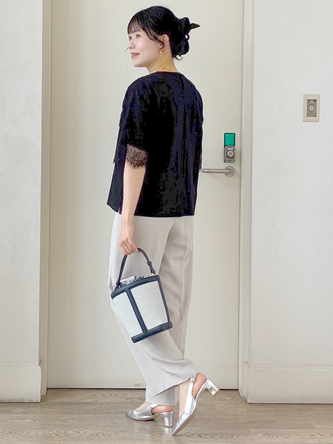  beni_gingerさんの「Reflect｜【冷房対策に◎】すっきり見え着流しカーディガン」を使ったコーディネート