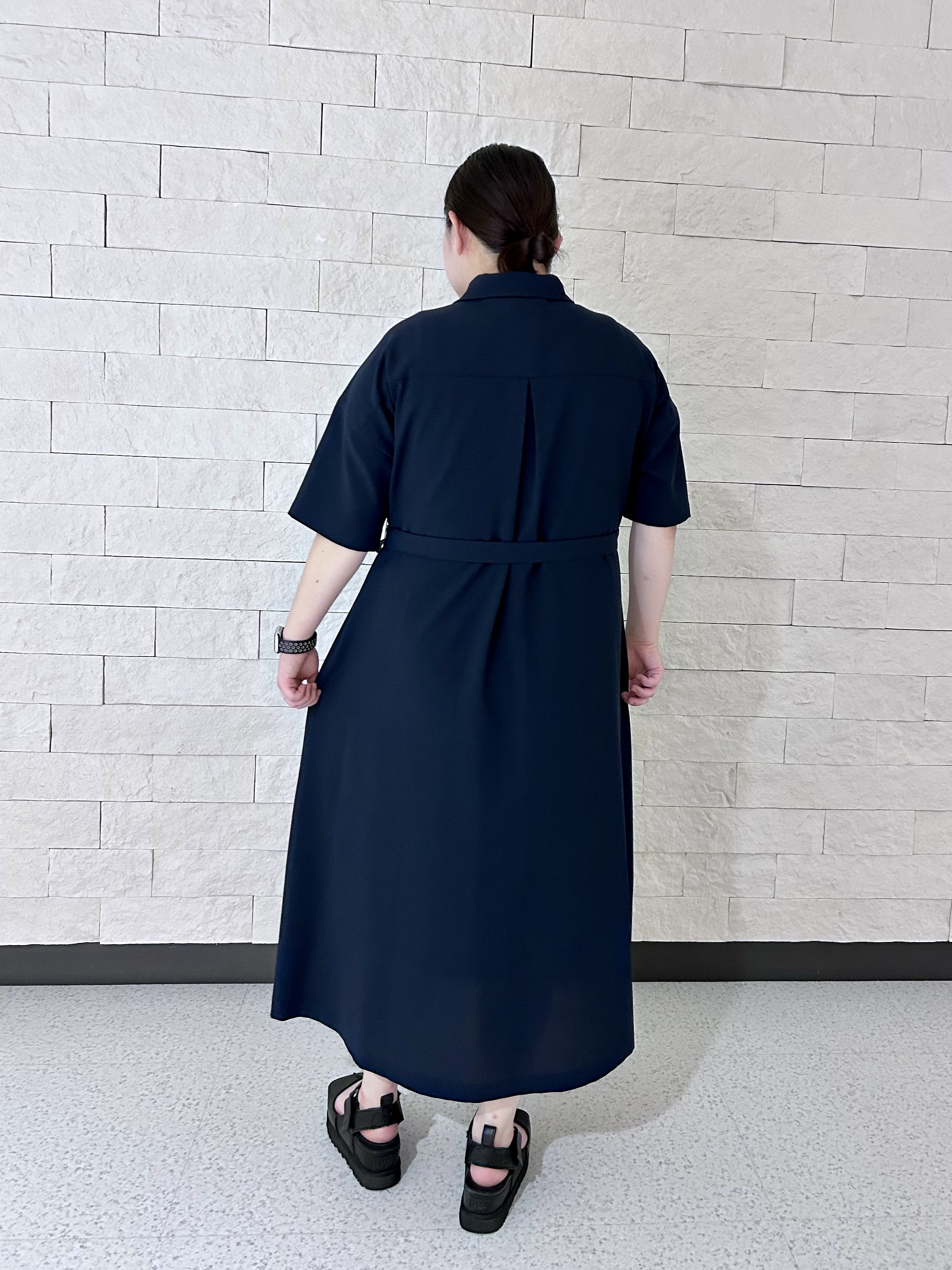 chikaさんの「UNTITLED｜【残暑も快適/UVカット/接触冷感】エアリークールワンピース」を使ったコーディネート
