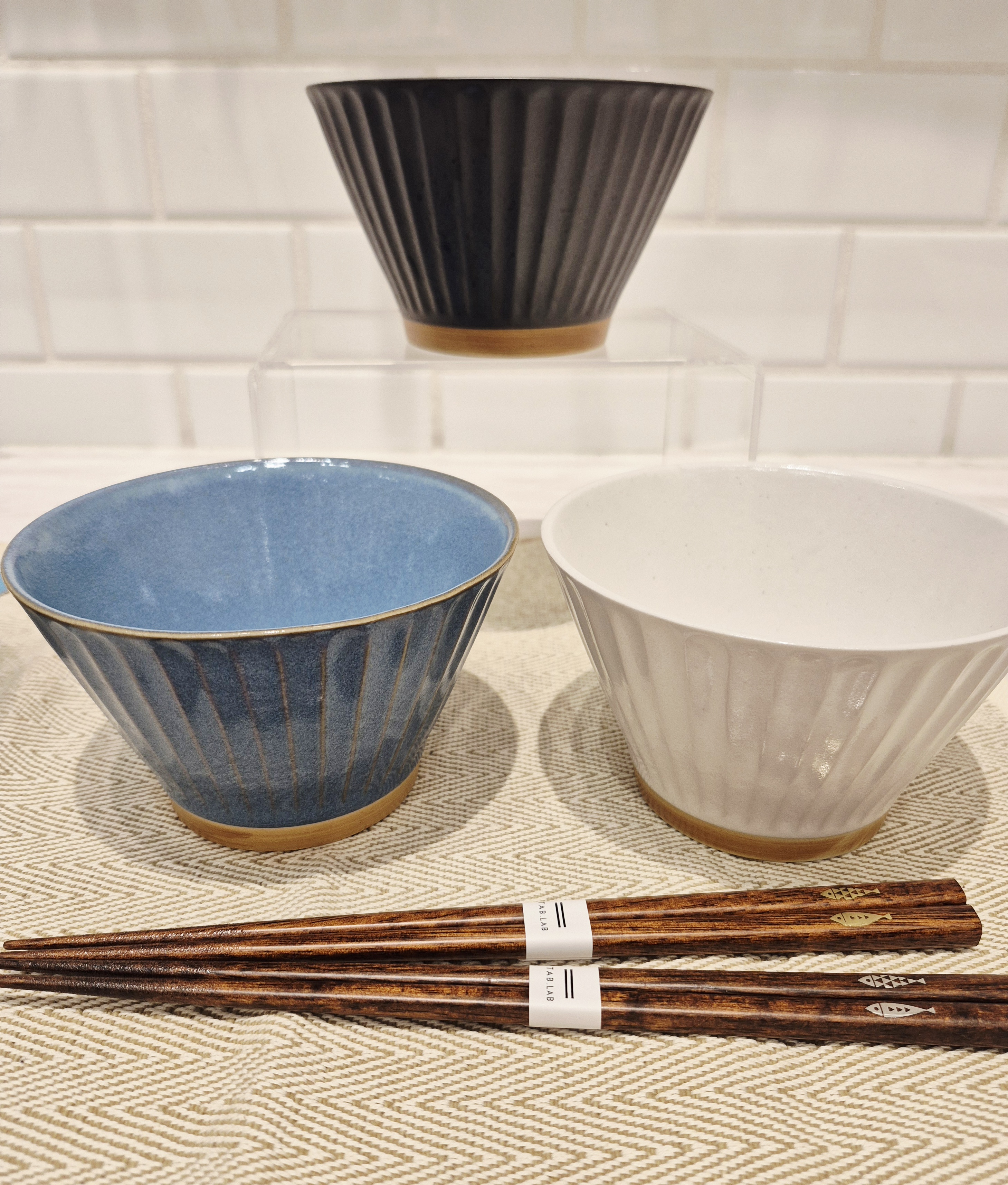 なかさんの「212 KITCHEN STORE｜iki 茶碗L BL」を使ったコーディネート