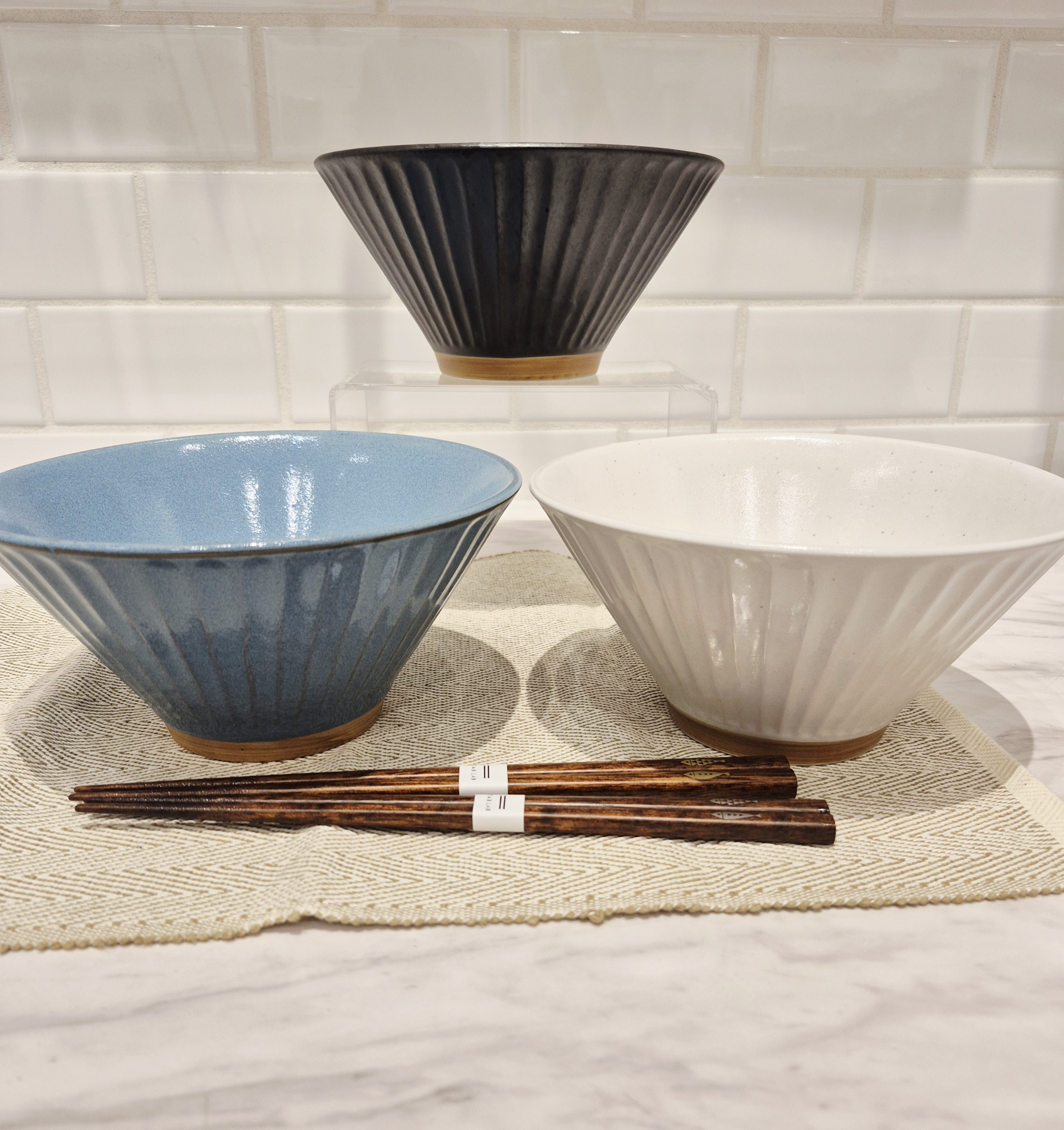 なかさんの「212 KITCHEN STORE｜iki 茶碗L BL」を使ったコーディネート