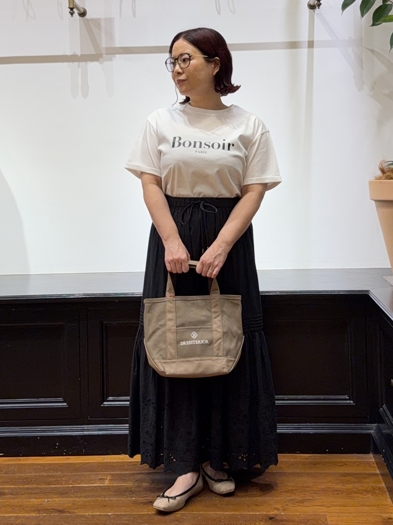 Asamiさんの「◆シアーストライプクロップドシャツ」を使ったコーディネート