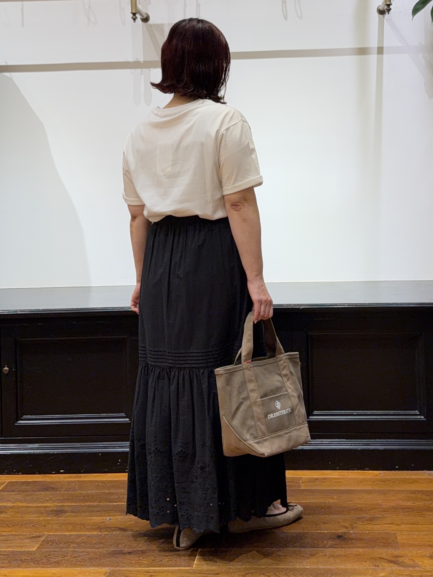 Asamiさんの「◆シアーストライプクロップドシャツ」を使ったコーディネート