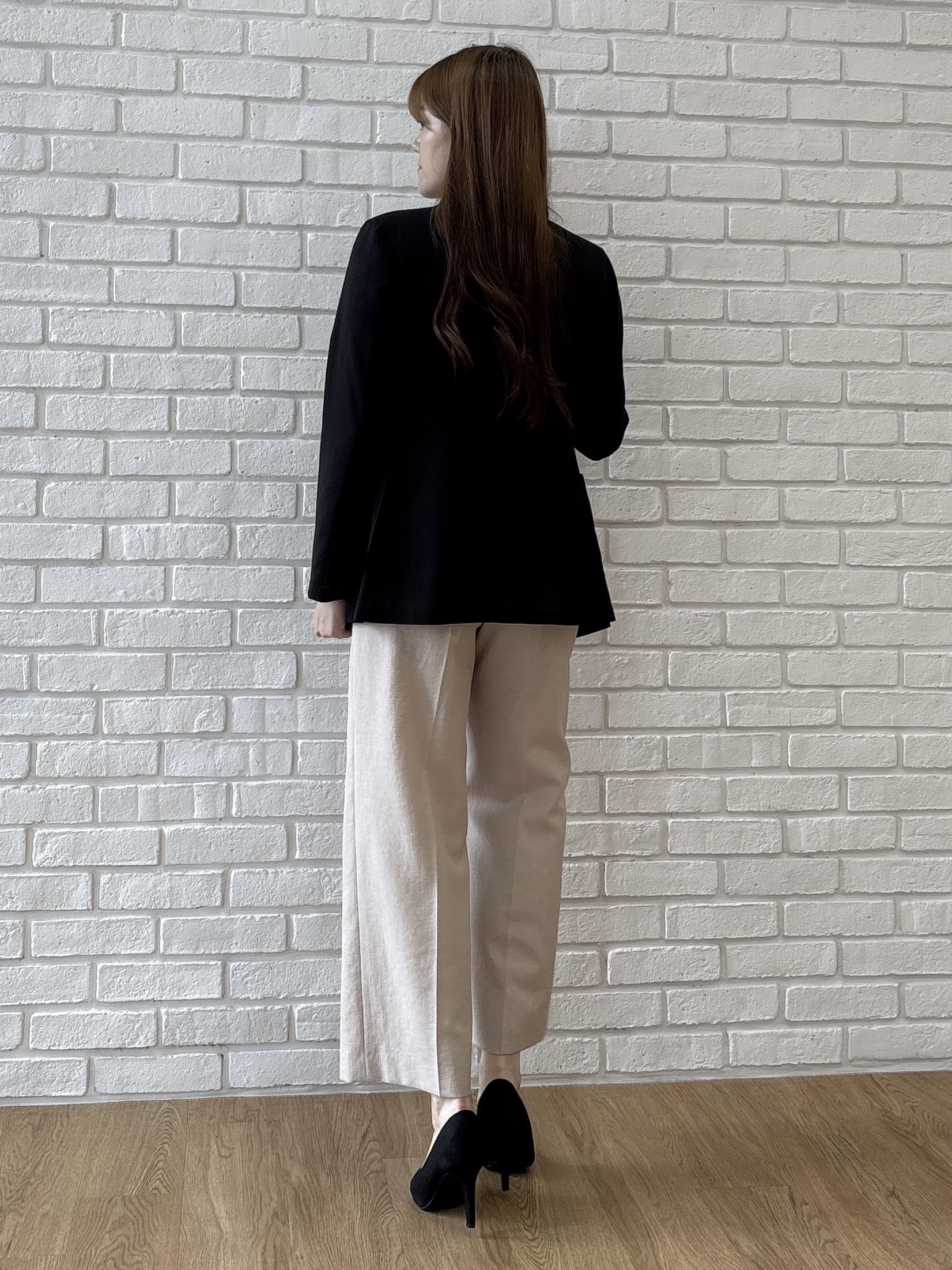 sayaさんの「COUP DE CHANCE｜【手洗い可／日本製】シアーテーラード ジャケット」を使ったコーディネート