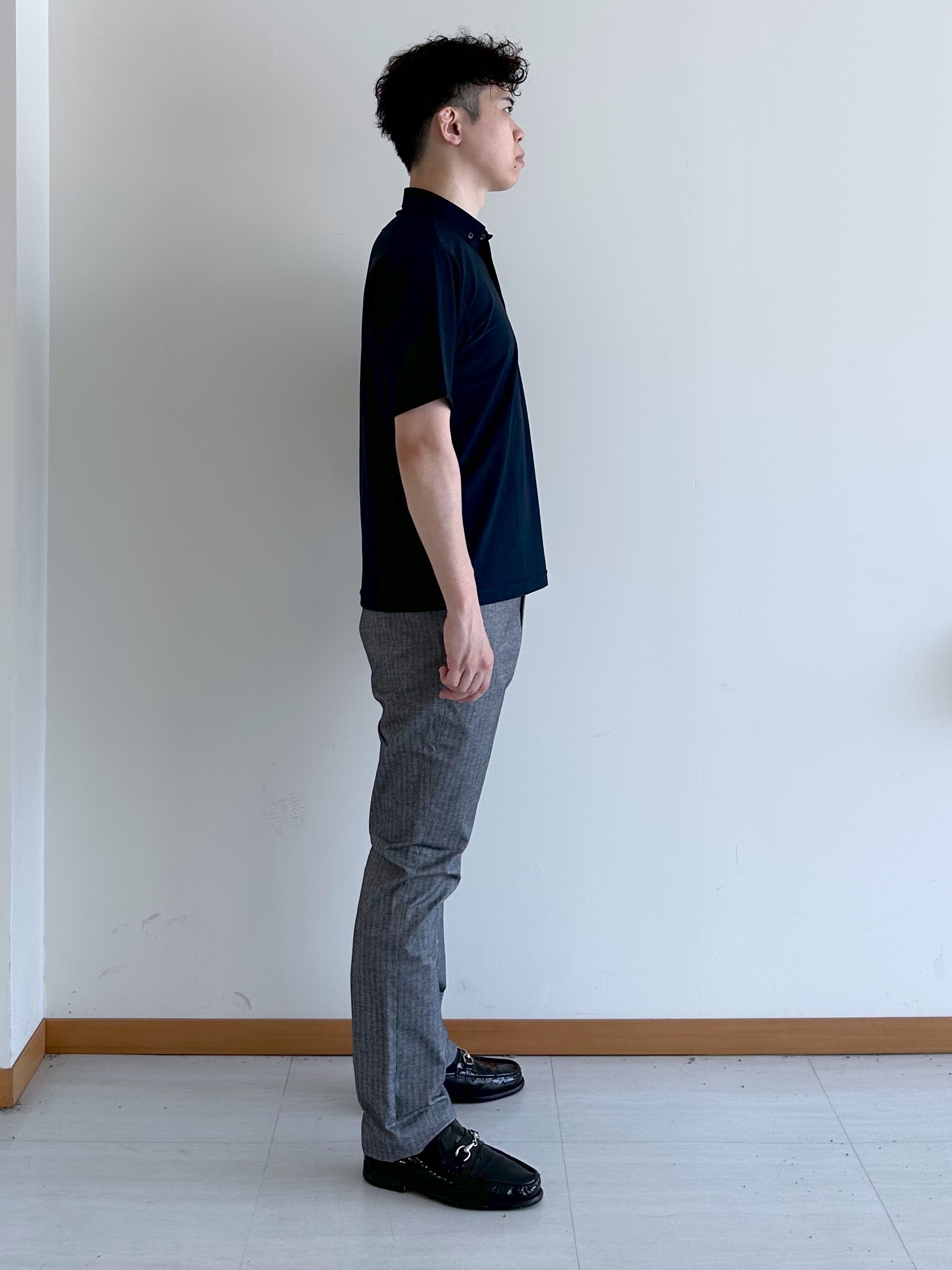 イッシーさんの「TAKEO KIKUCHI｜【通気性】AIR TOOL ポロシャツ」を使ったコーディネート