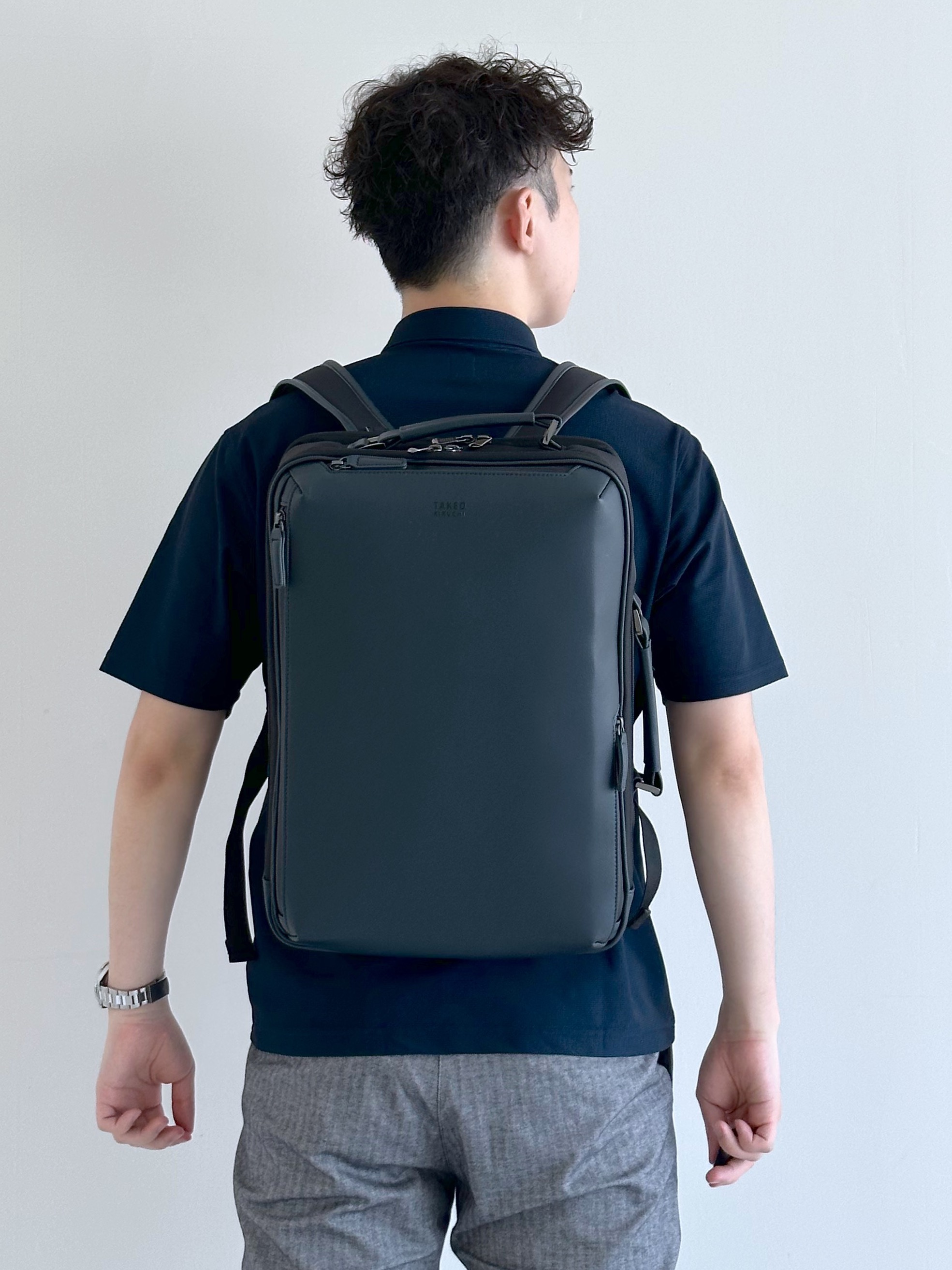イッシーさんの「TAKEO KIKUCHI｜【通気性】AIR TOOL ポロシャツ」を使ったコーディネート