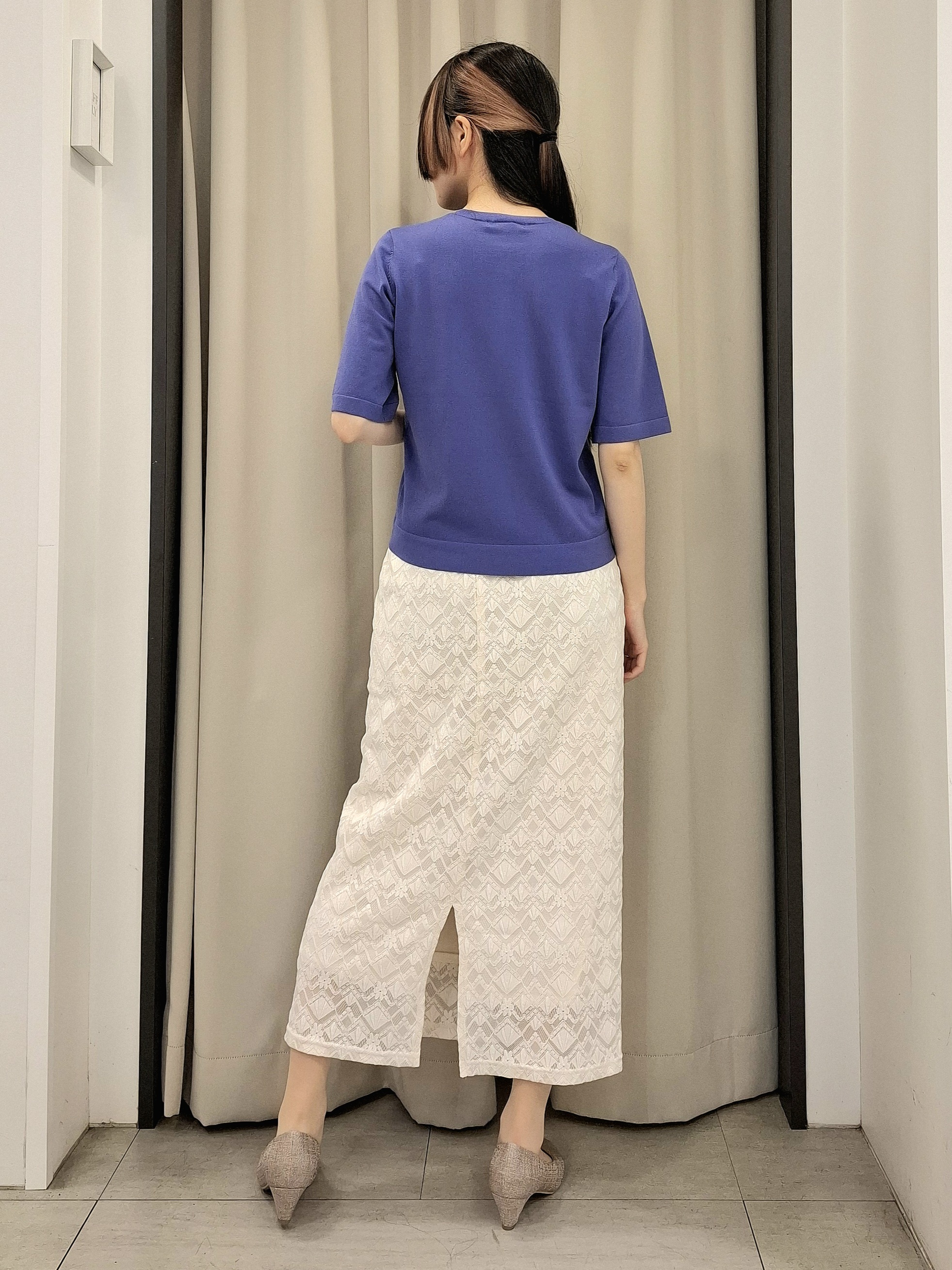 なーちゃんさんの「grove｜【UV・洗濯機◎】上品コットン混カーディガン」を使ったコーディネート