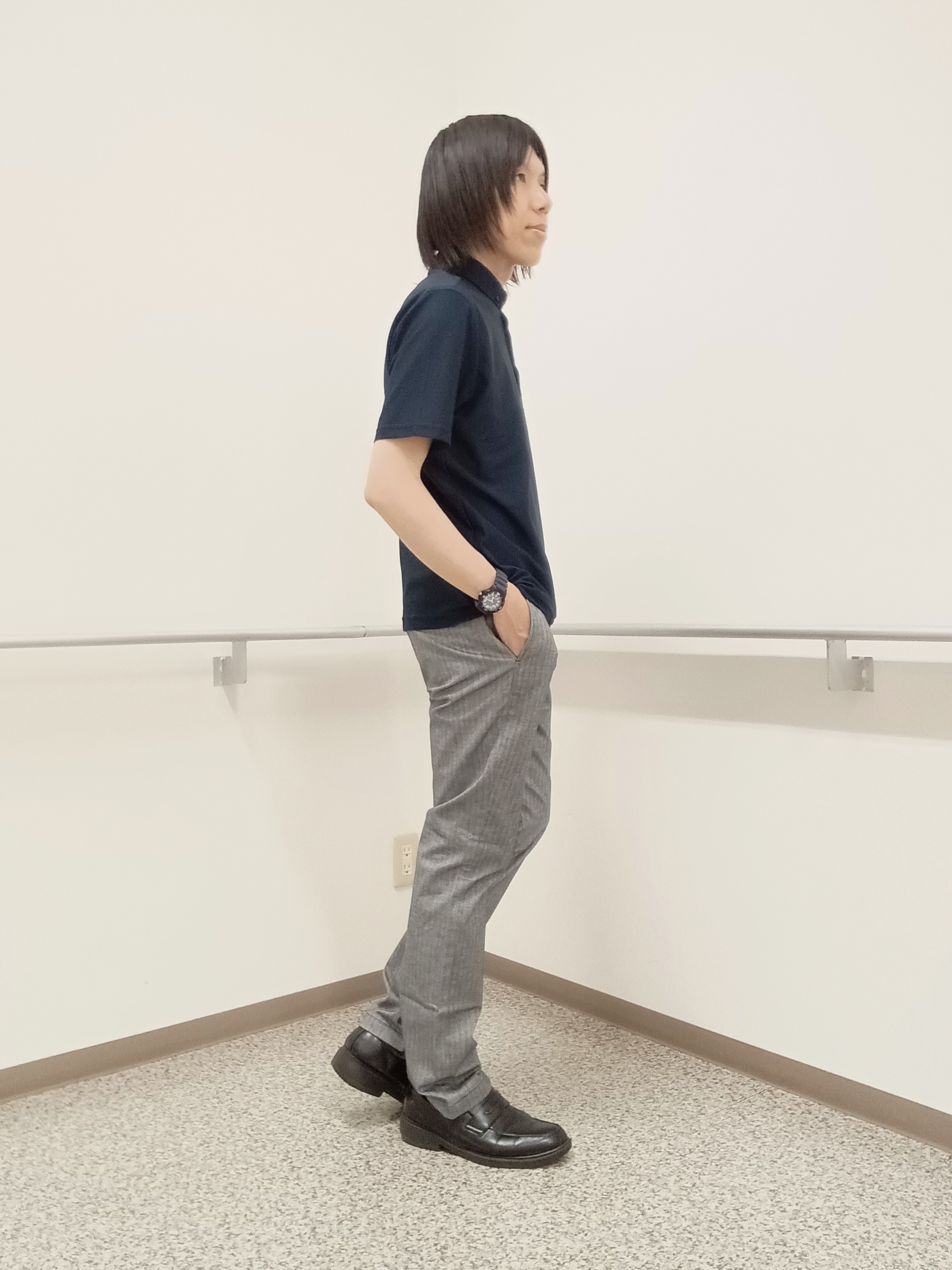 moritaさんの「TAKEO KIKUCHI｜【通気性】AIR TOOL ポロシャツ」を使ったコーディネート