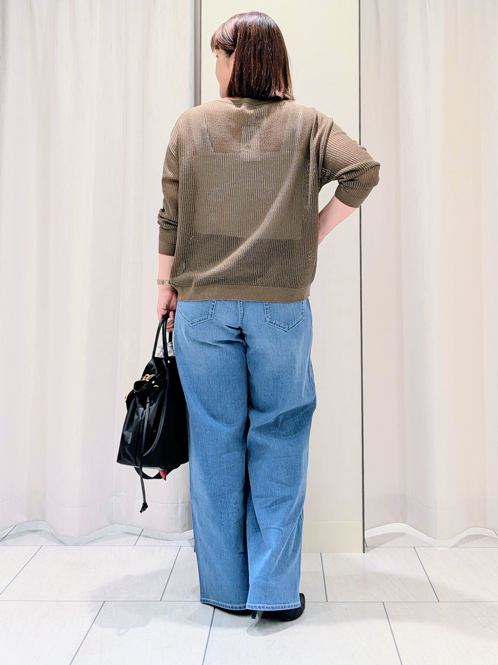Onumaさんの「UNTITLED｜◆シアーメッシュニット」を使ったコーディネート